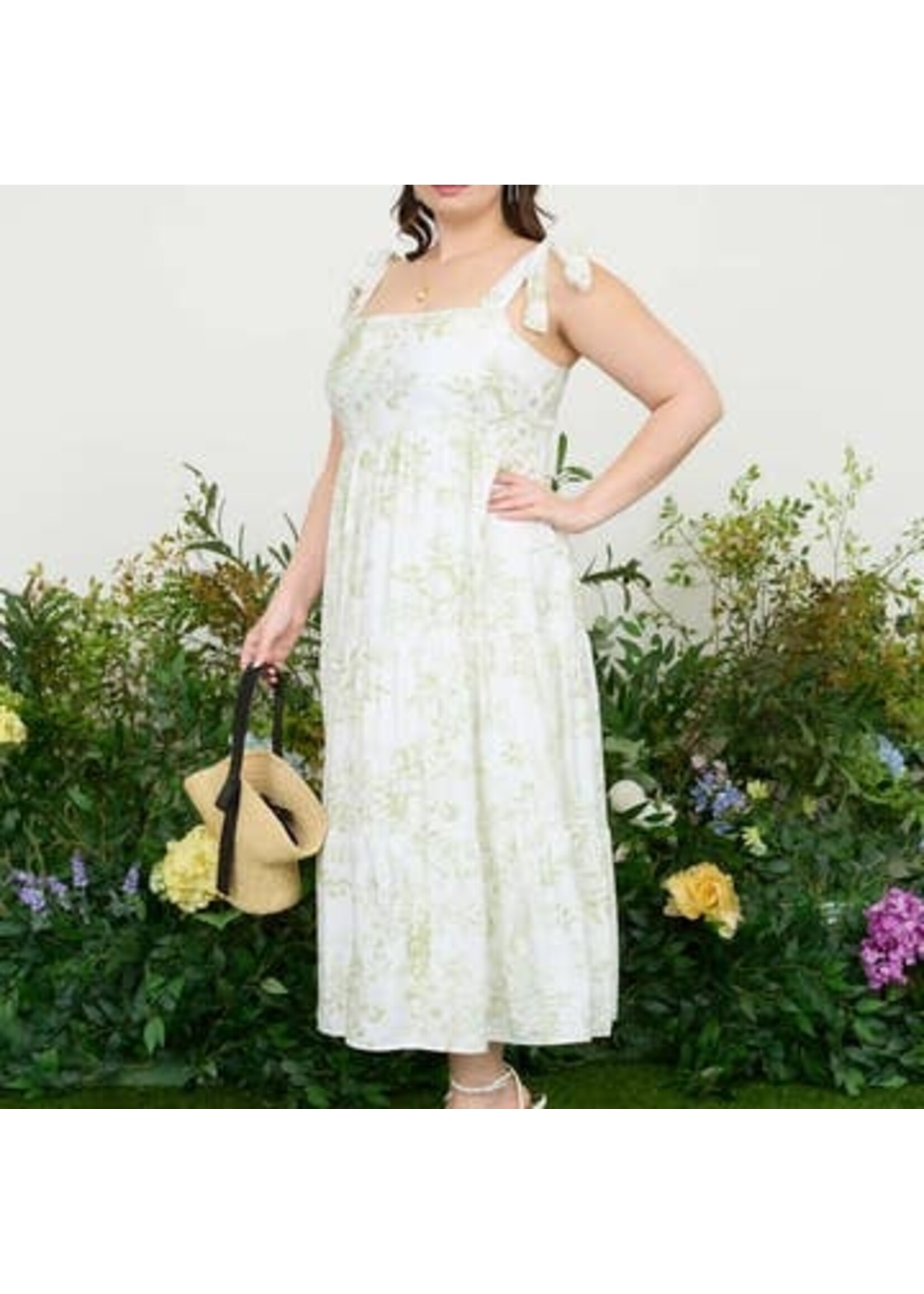 BLU PEPPER BLU+ BLOSSOM TIERED DRESS