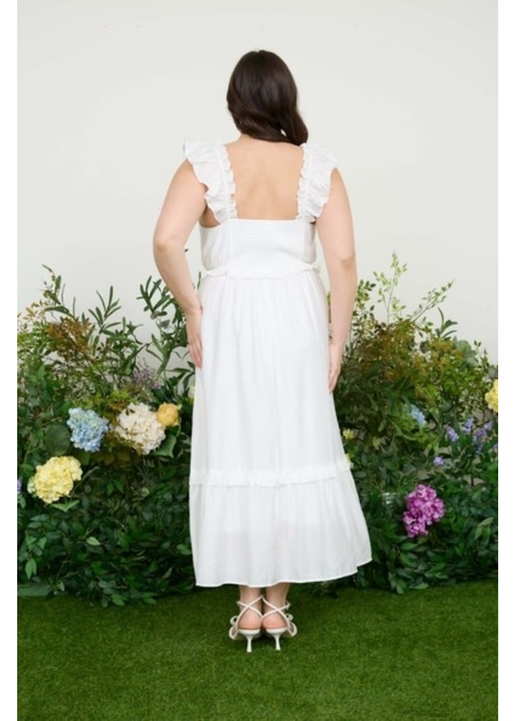 BLU PEPPER BLU+ RUFFLE EMPIRE DRESS
