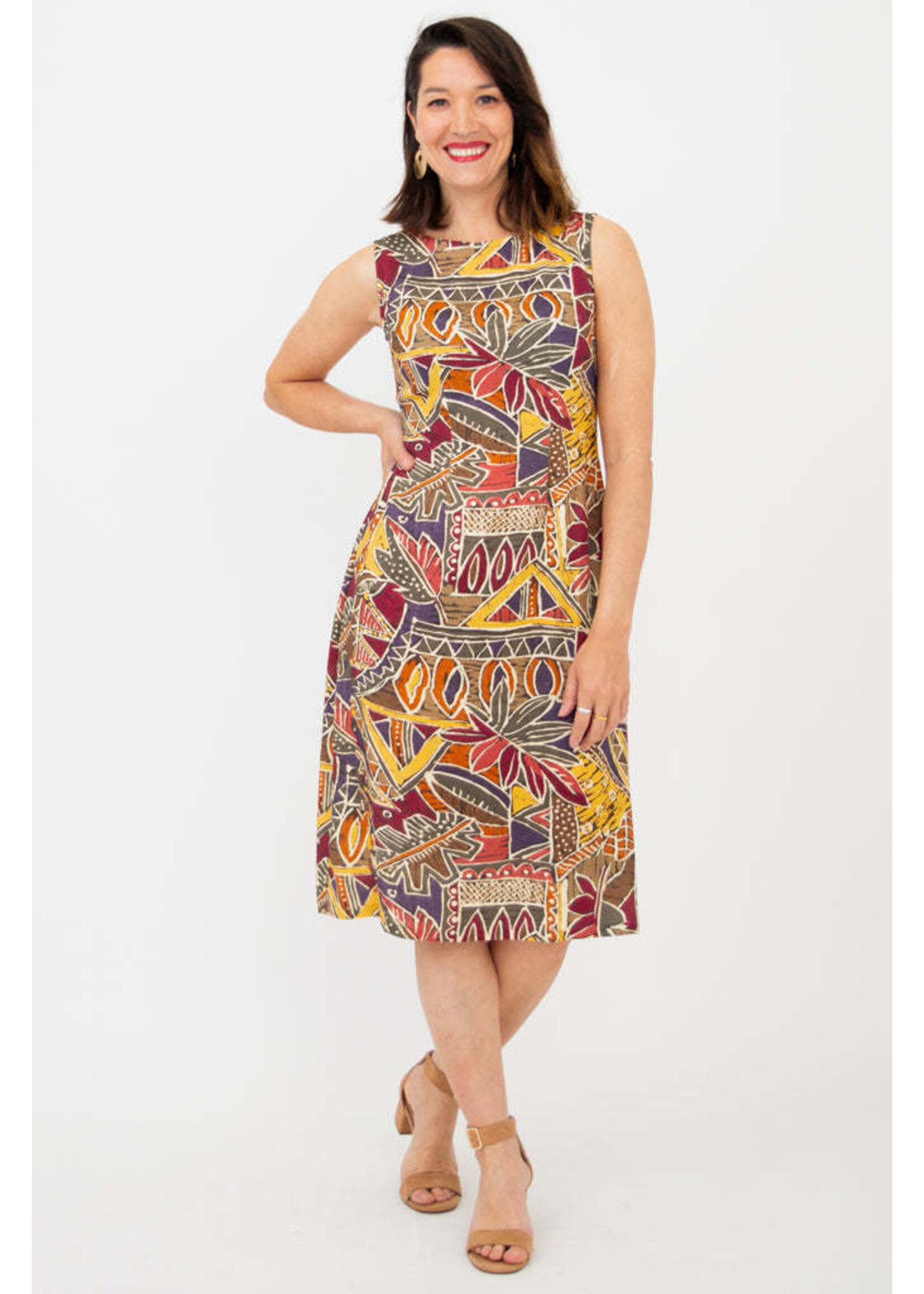 BLUE SKY BSK PATRICIA DRESS TROPIKAL