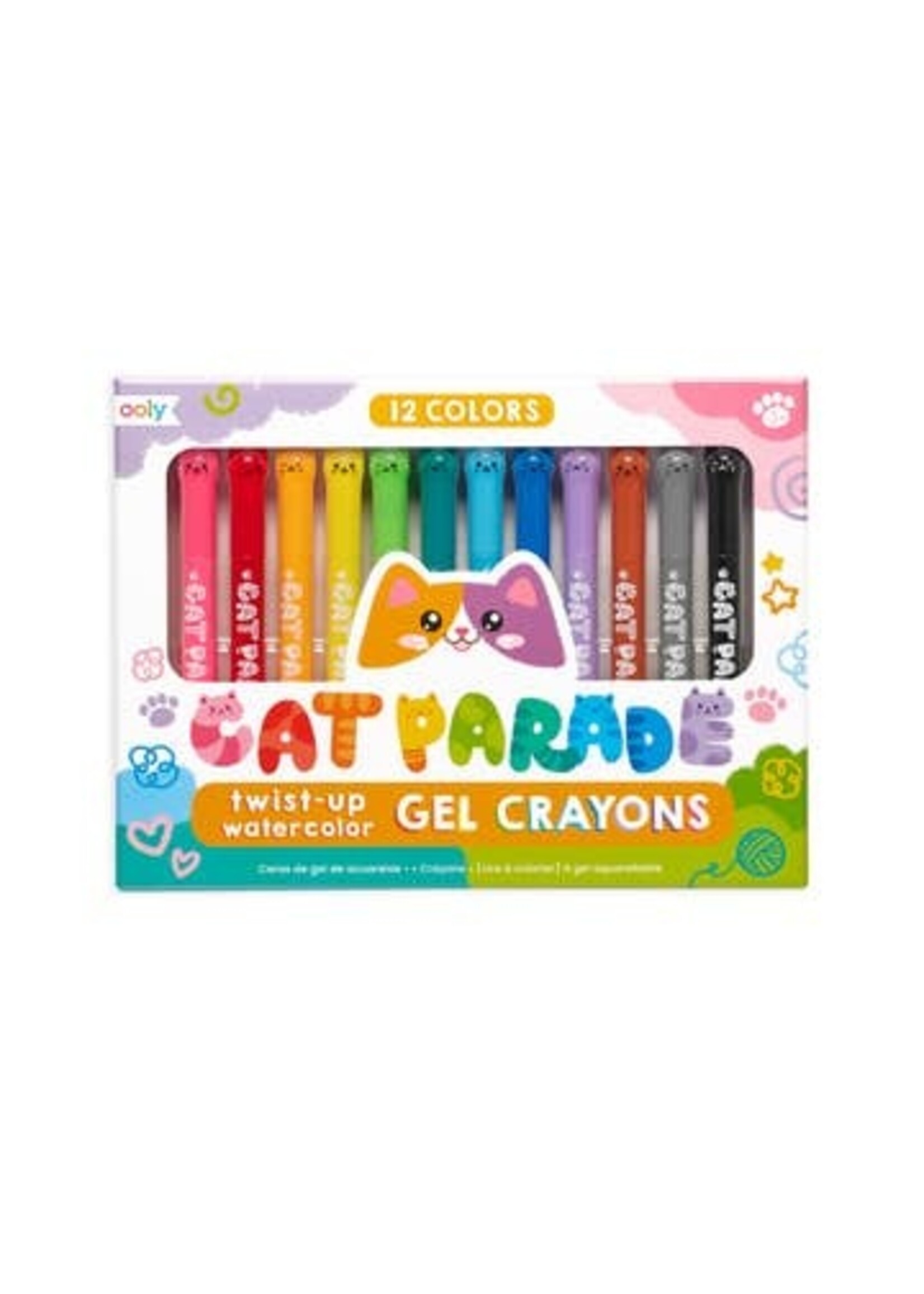 OOLY CAT PARADE GEL SET OF 12