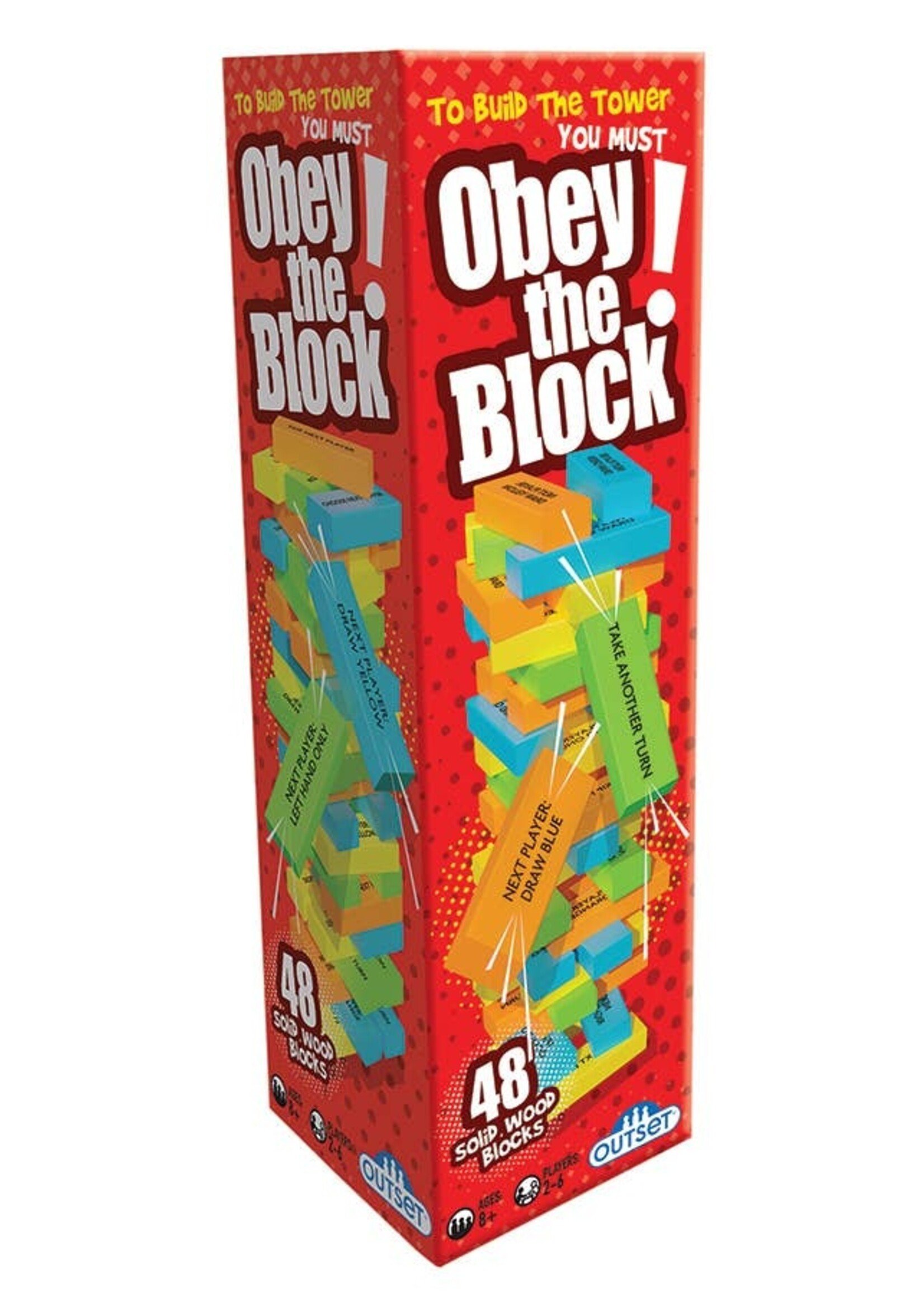 OUT GAME OBEY THE BLOCK