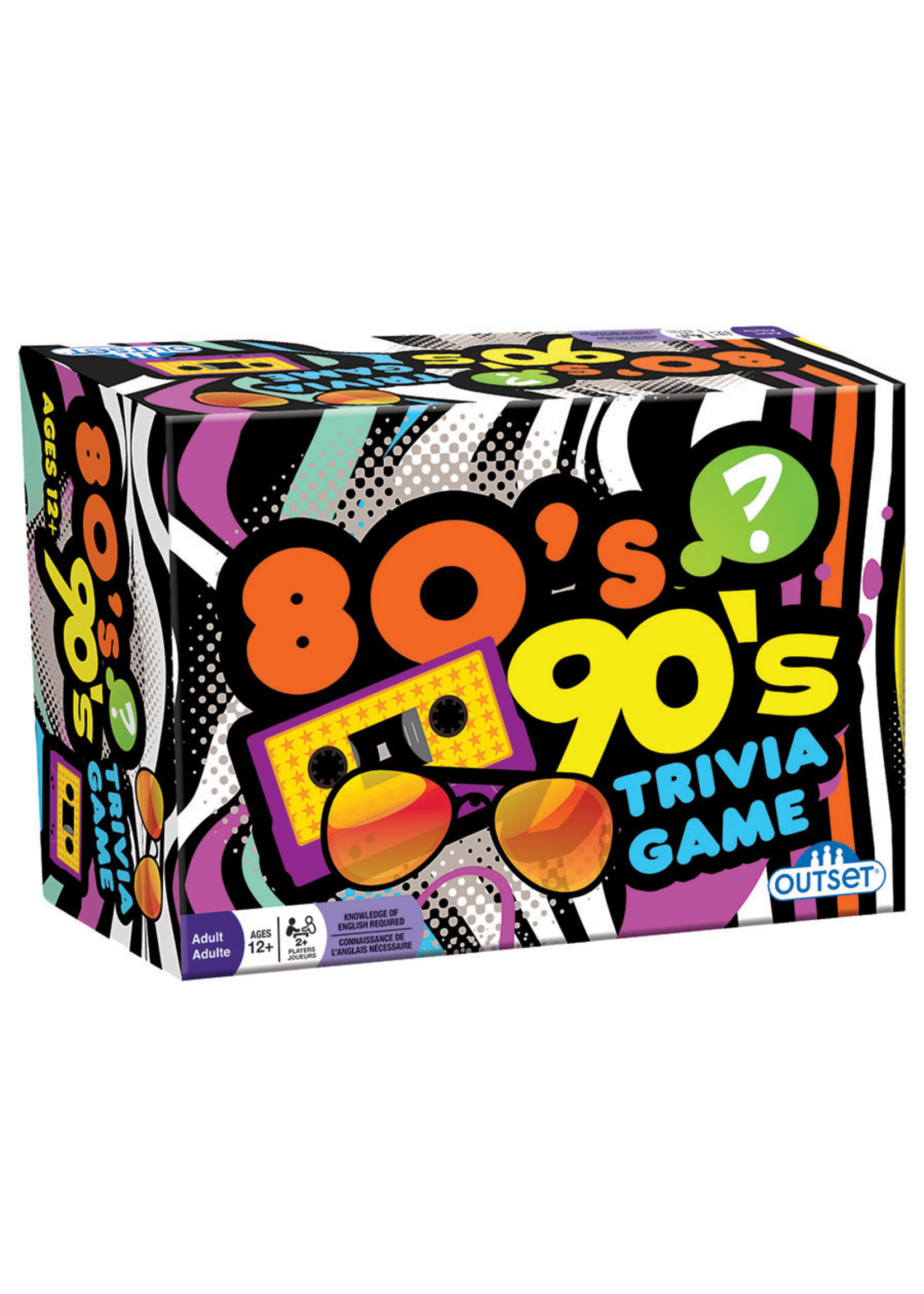 OUT 80'S 90'S TRIVIA GAME