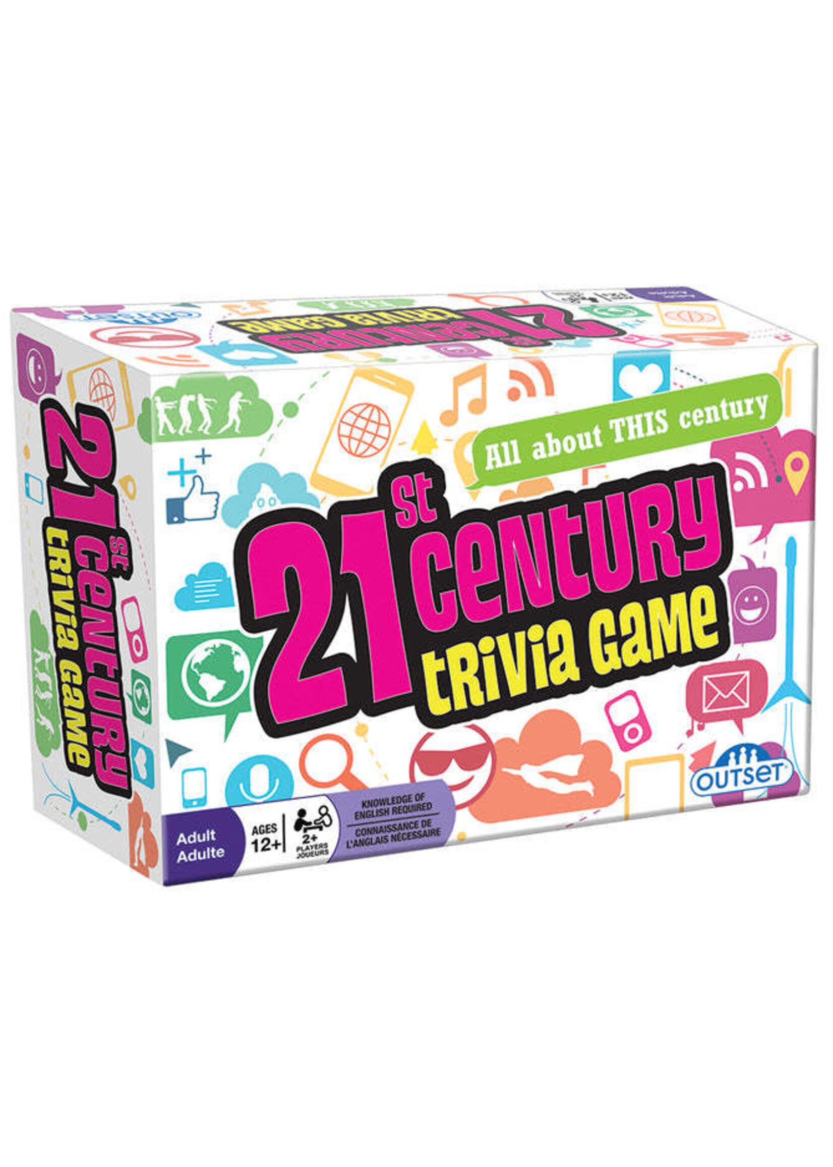 OUT 21ST TRIVIA CARD GAME