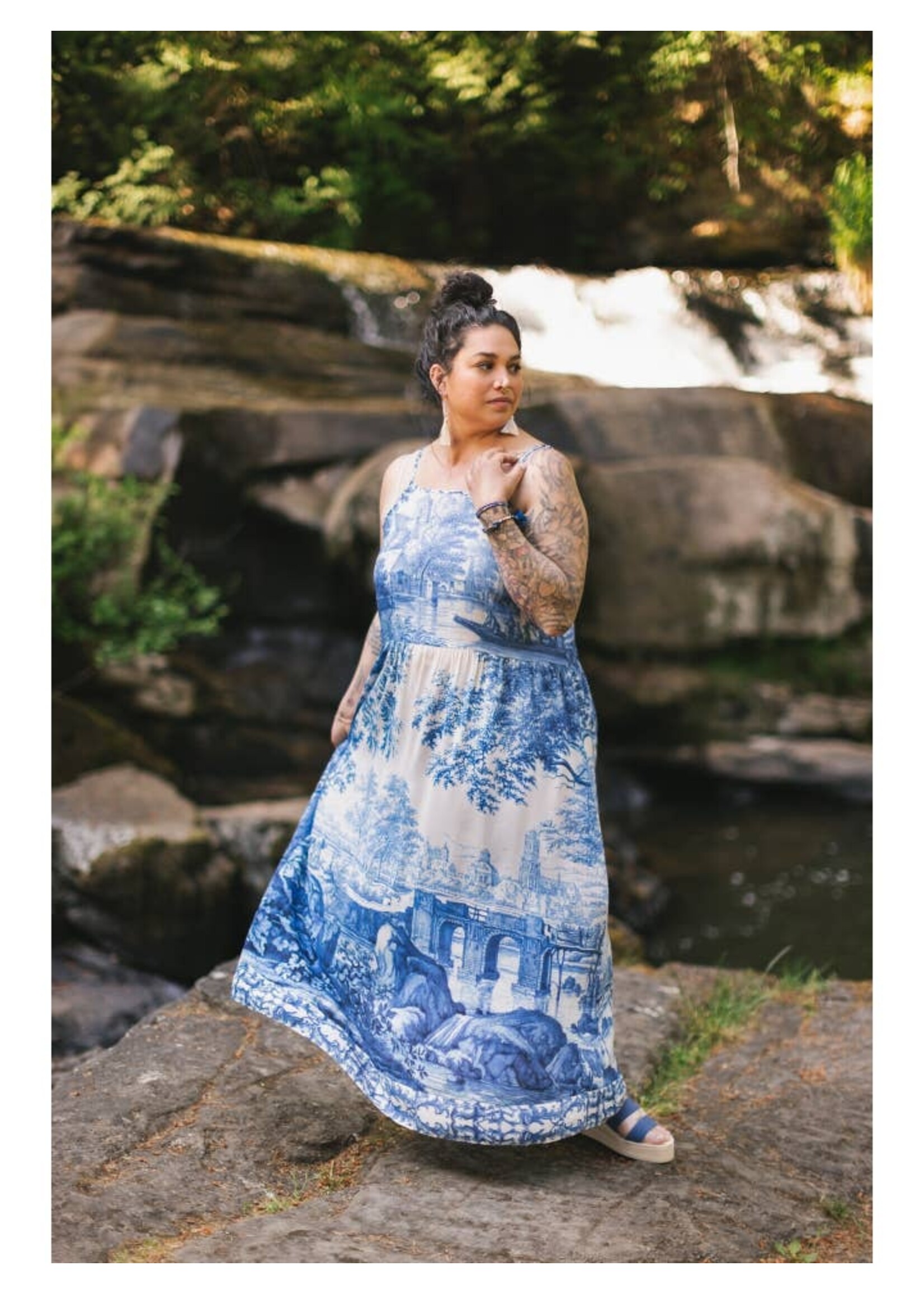 MARKET OF STARS MOS DELFT SLIP DRESS