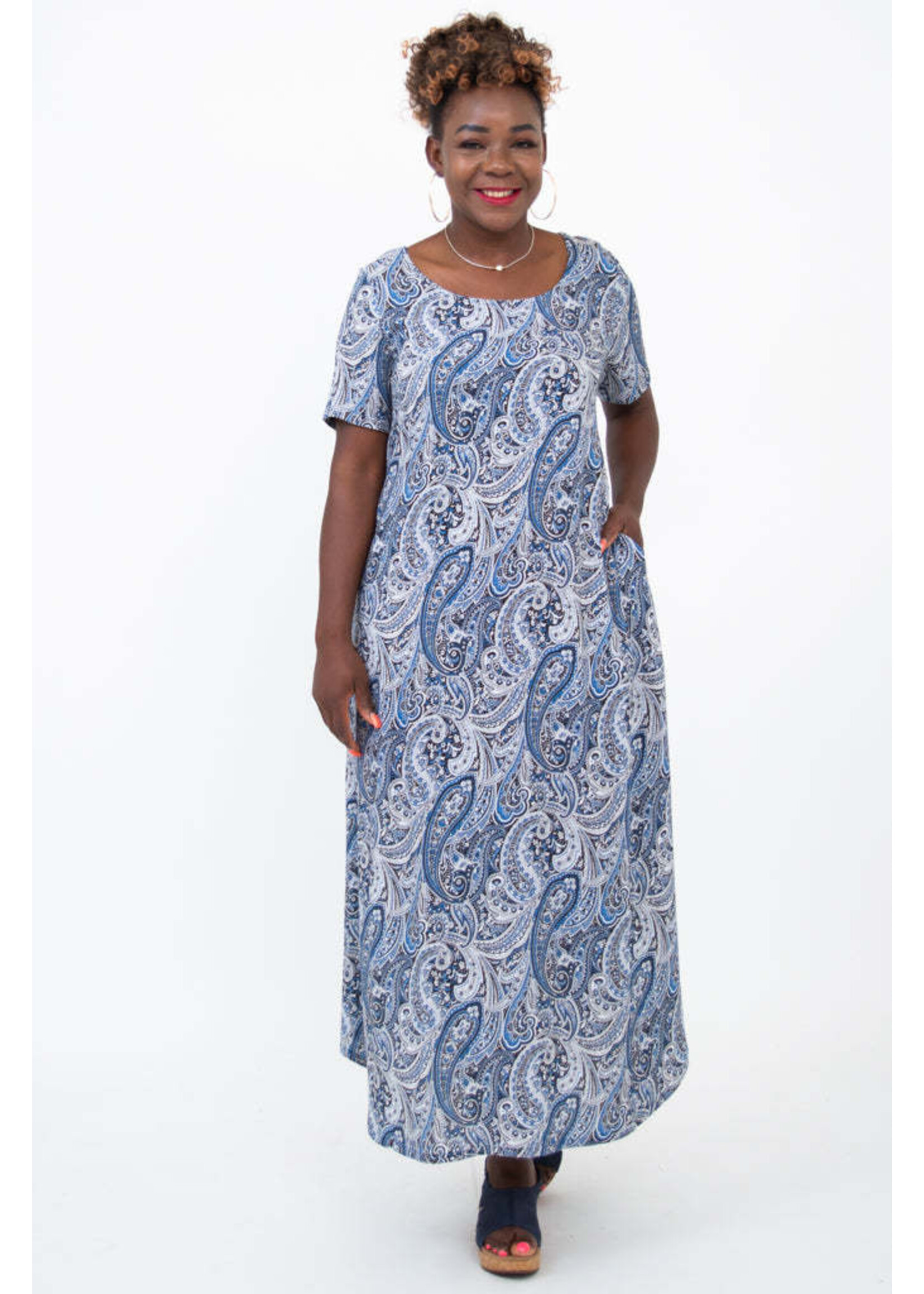 BLUE SKY BSK DRESS MARTHA SIMPLICITY