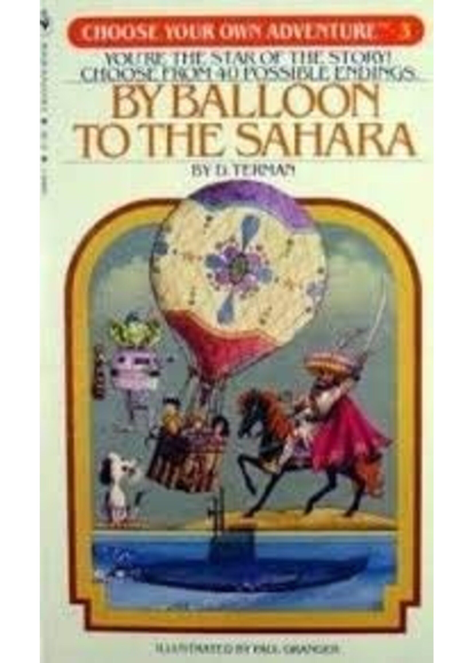 CHOOSE CHO CLASSIC BOOK BALLOON TO SAHARA