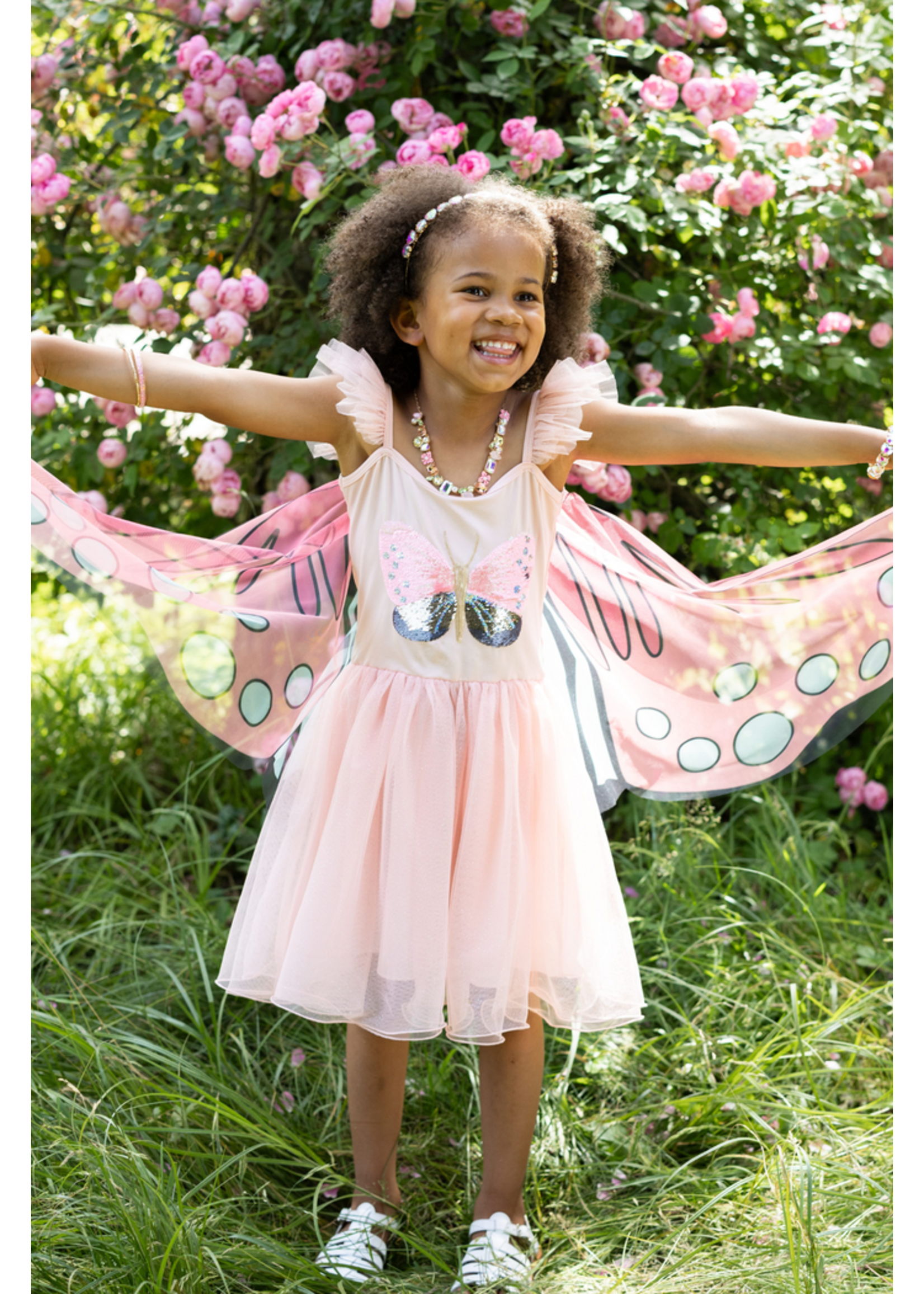 CRE TWIRL DRESS SEQ WING