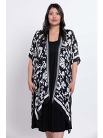 BLUE SKY BSK DARCY KIMONO MOONLIT GARDEN O/S