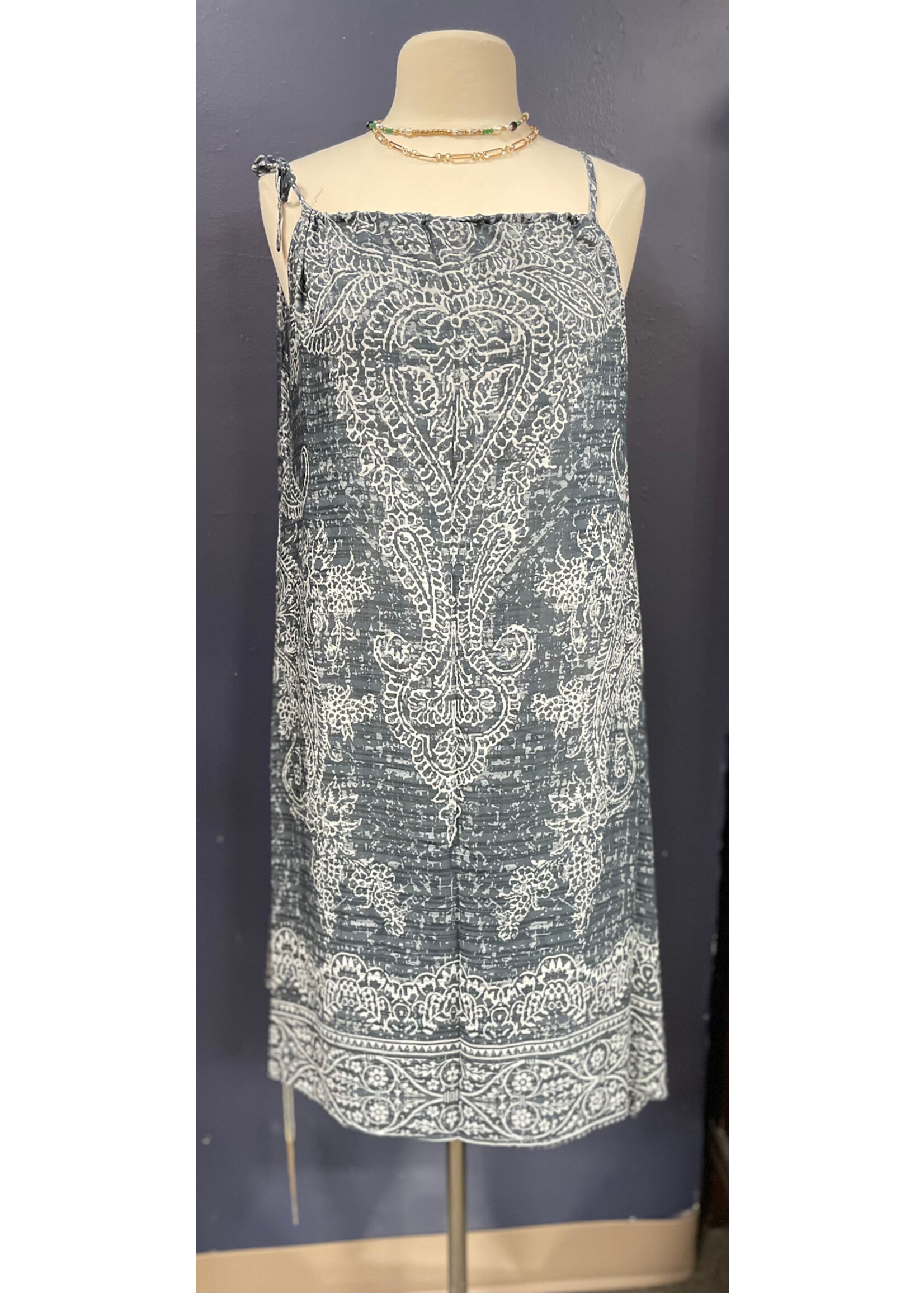 BLUE SKY BSK SLIP DRESS NUIT O/S