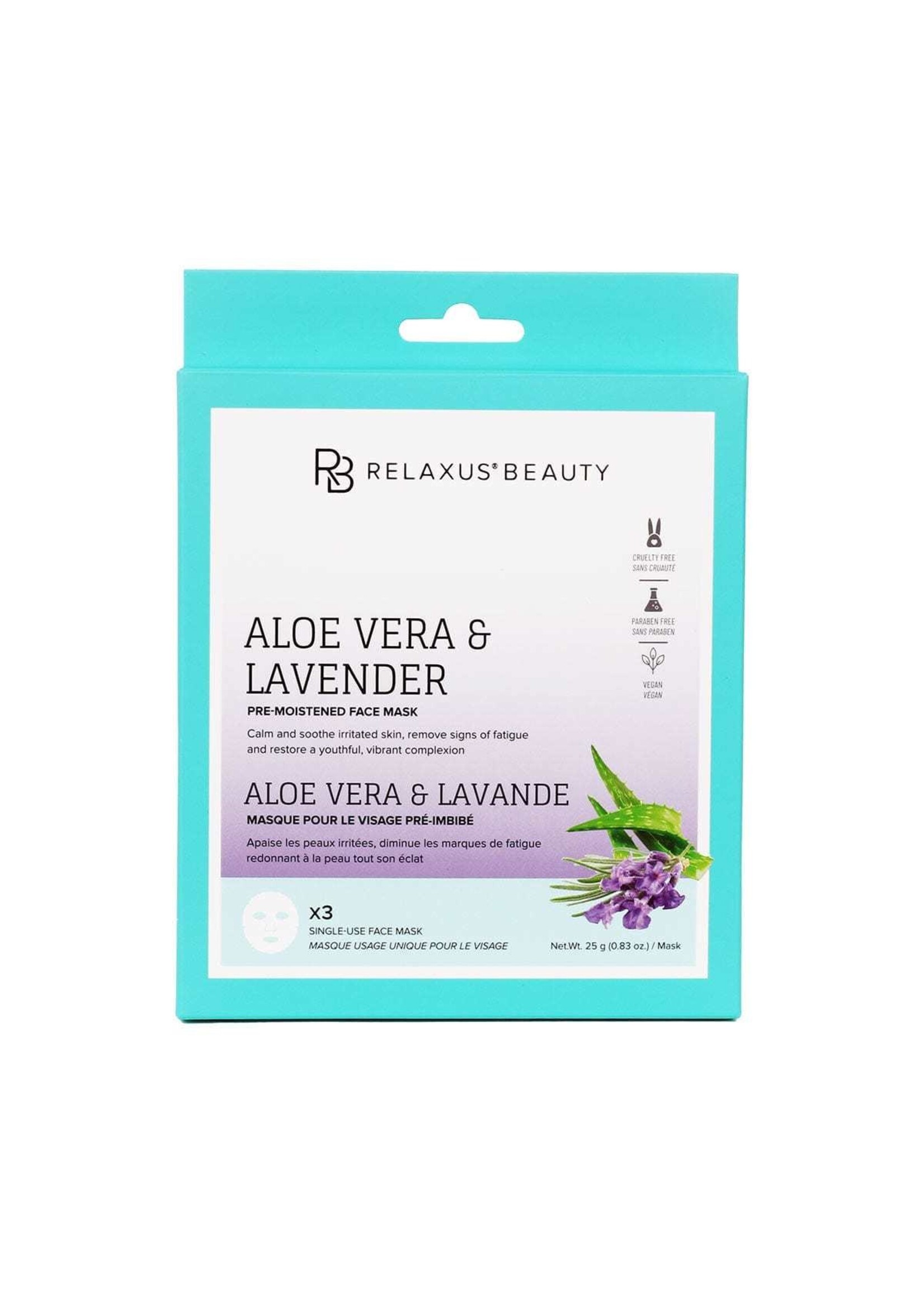 REL FACE MASK ALOE & LAVENDER