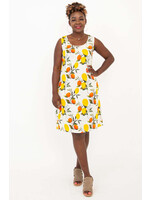 BLUE SKY BSK VELMA DRESS LEMONADE