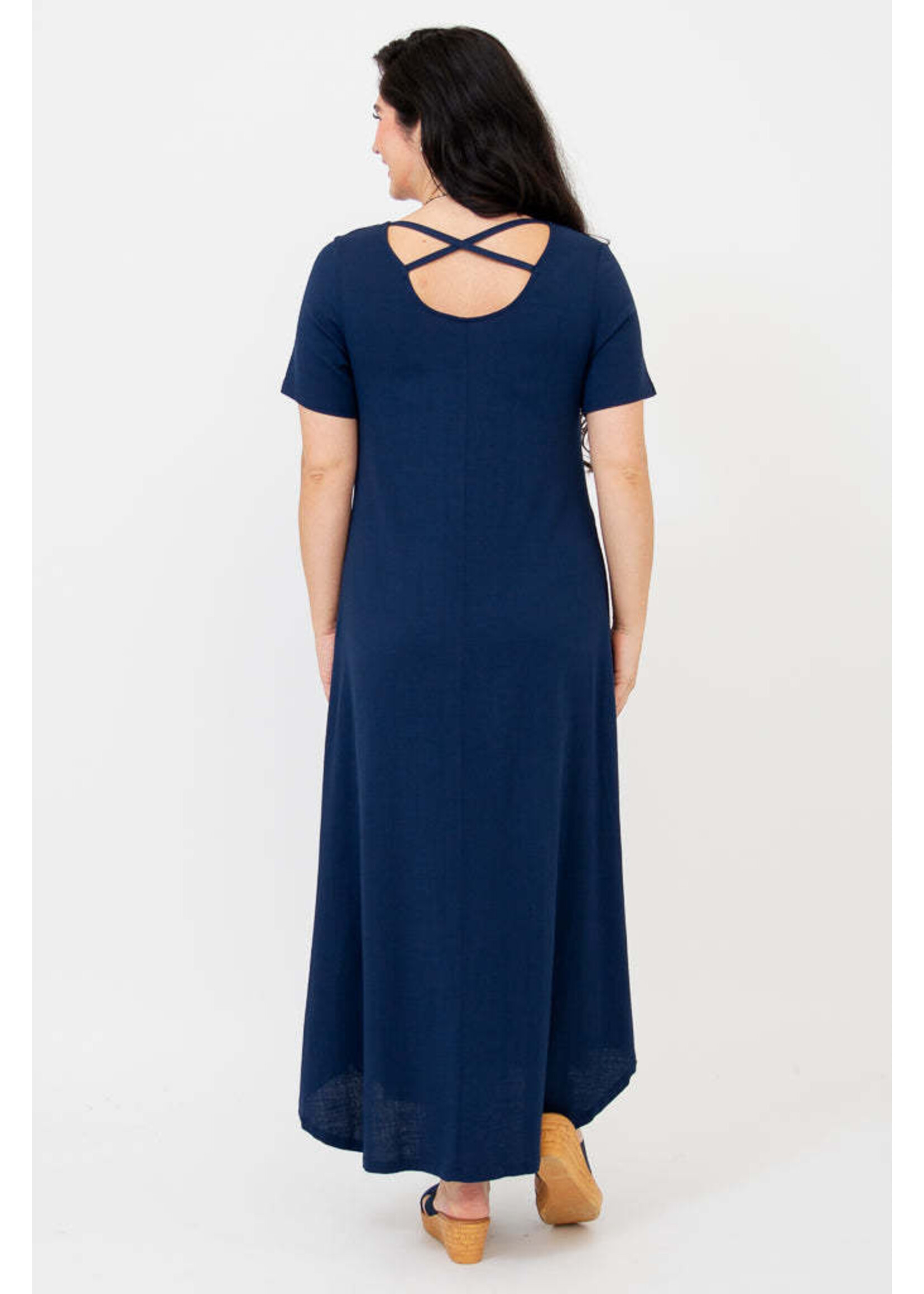 BLUE SKY BSK DRESS MARTHA INDIGO