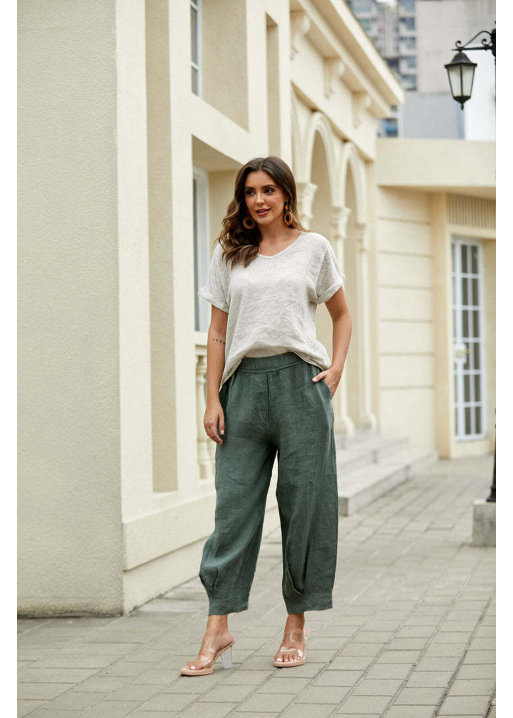 ORANGE FASHION VILLAGE OFV ELETTRA 17549 PANTS