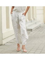 ORANGE FASHION VILLAGE OFV COASTAL LINEN PANTS