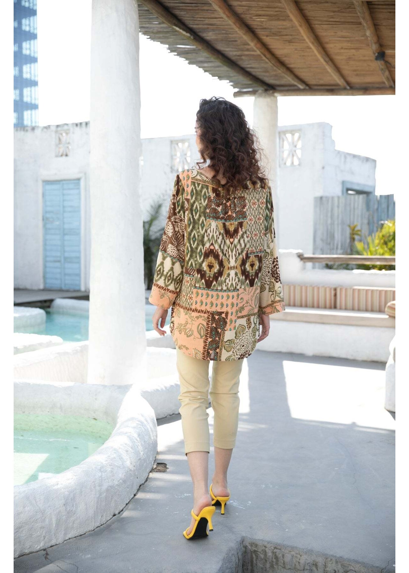 ORANGE FASHION VILLAGE OFV SM-136 ROSE MARY TOP
