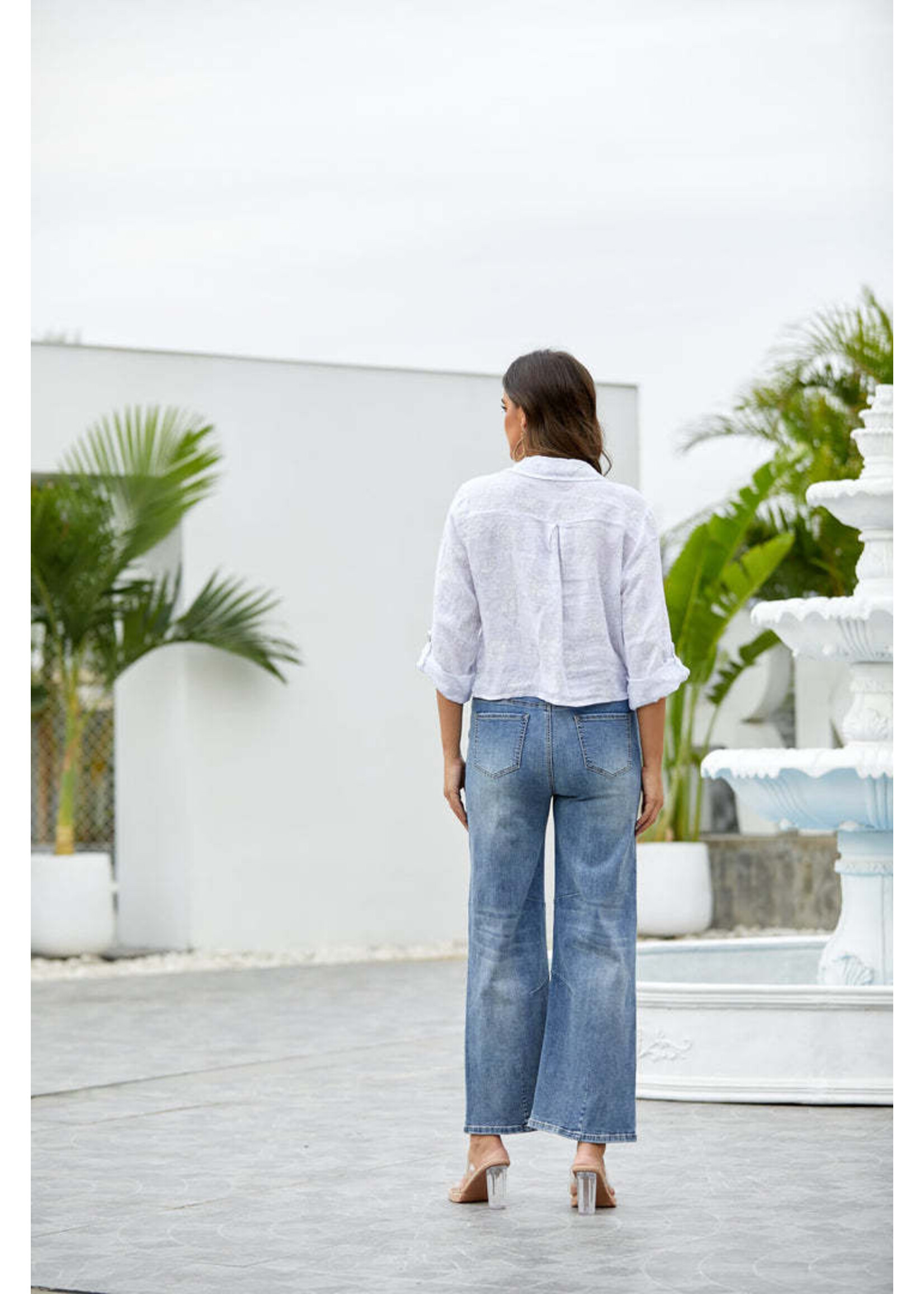 ORANGE FASHION VILLAGE OFV DENIM 4537 BALLOON LEG