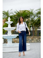 ORANGE FASHION VILLAGE OFV+ PLUS DENIM 4538 FOLD HEM