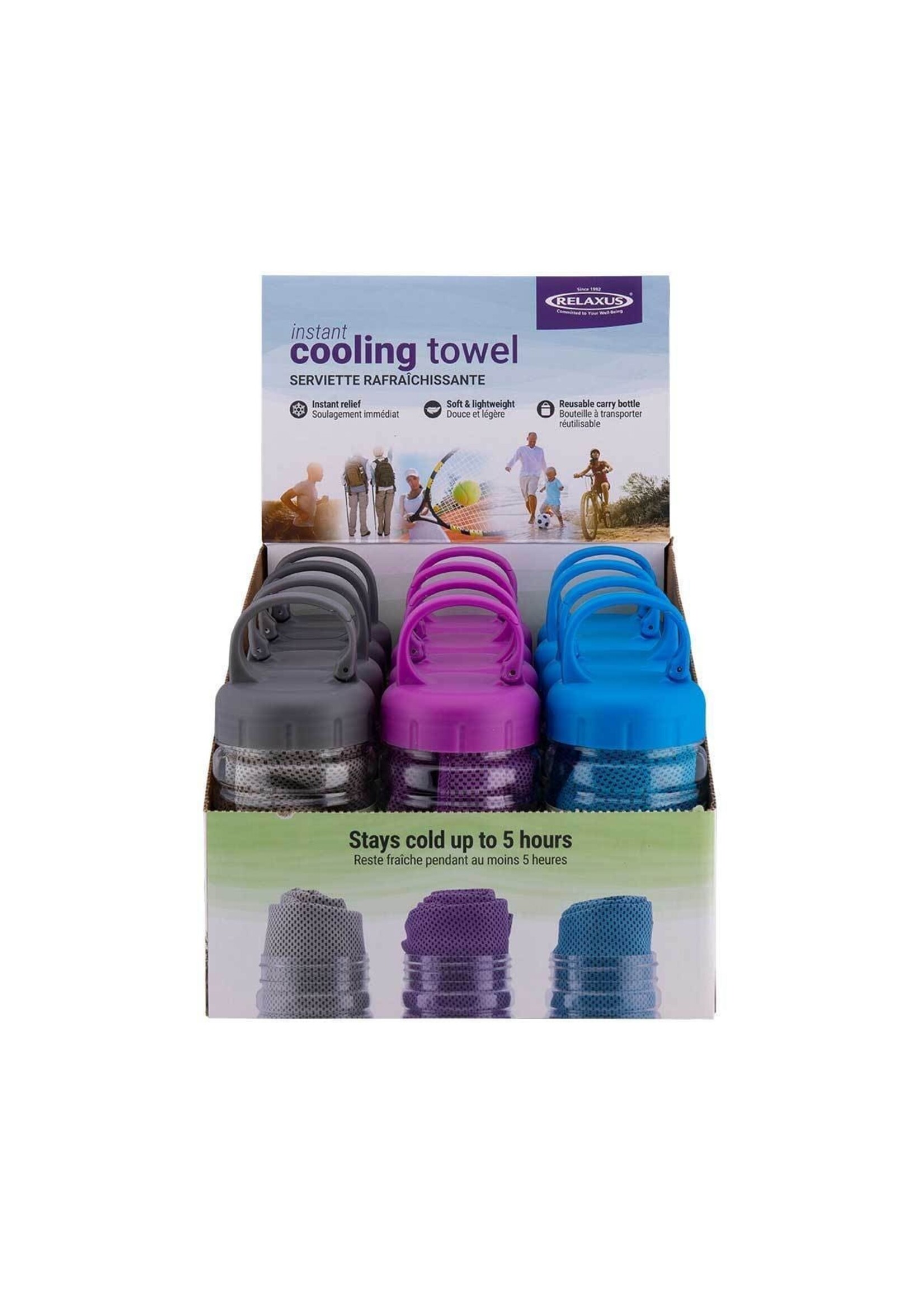 REL INSTANT COOLING TOWELS