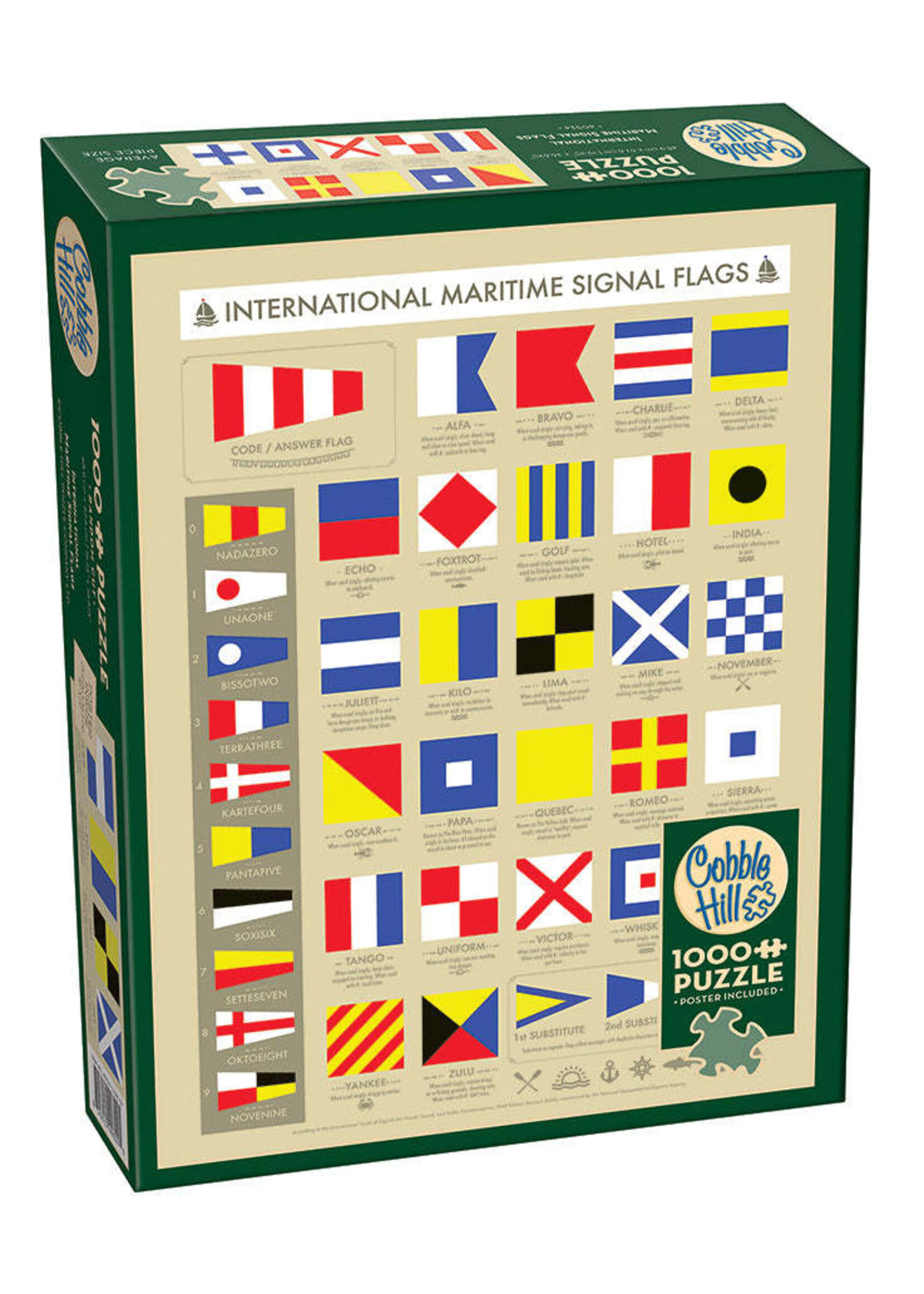 CBL 1000 INTERNATIONAL MARITIME SIGNAL FLAGS