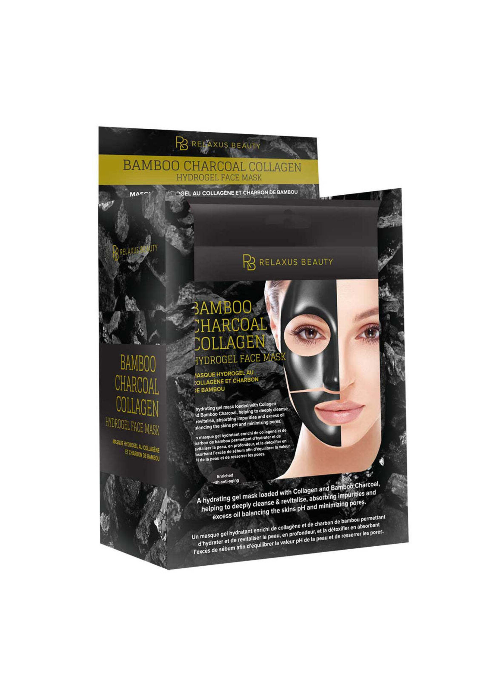 REL CHARCOAL COLLAGEN HYDROGEL FACE MASK
