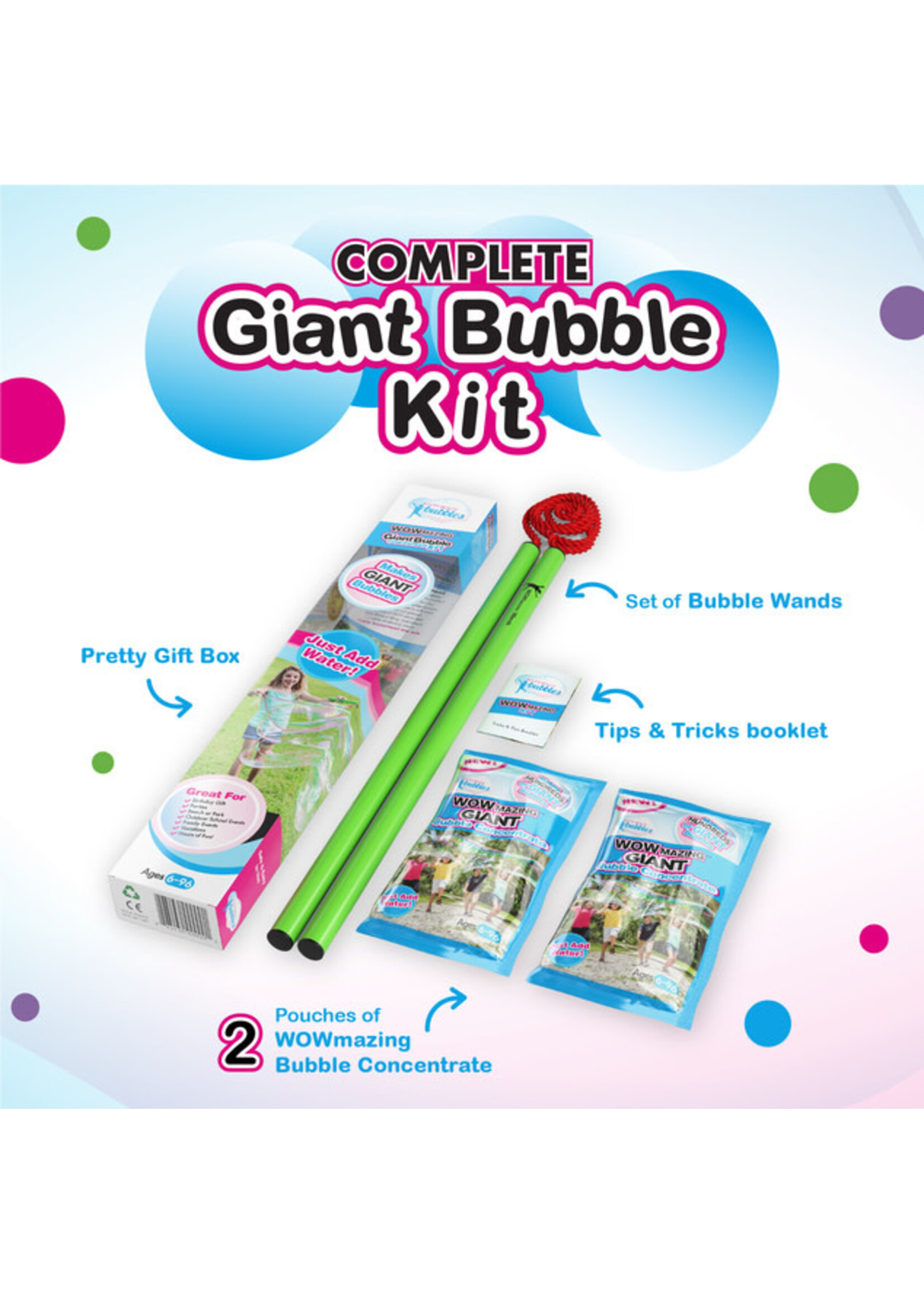 SBB WOWMAZING GIANT BUBBLE KIT