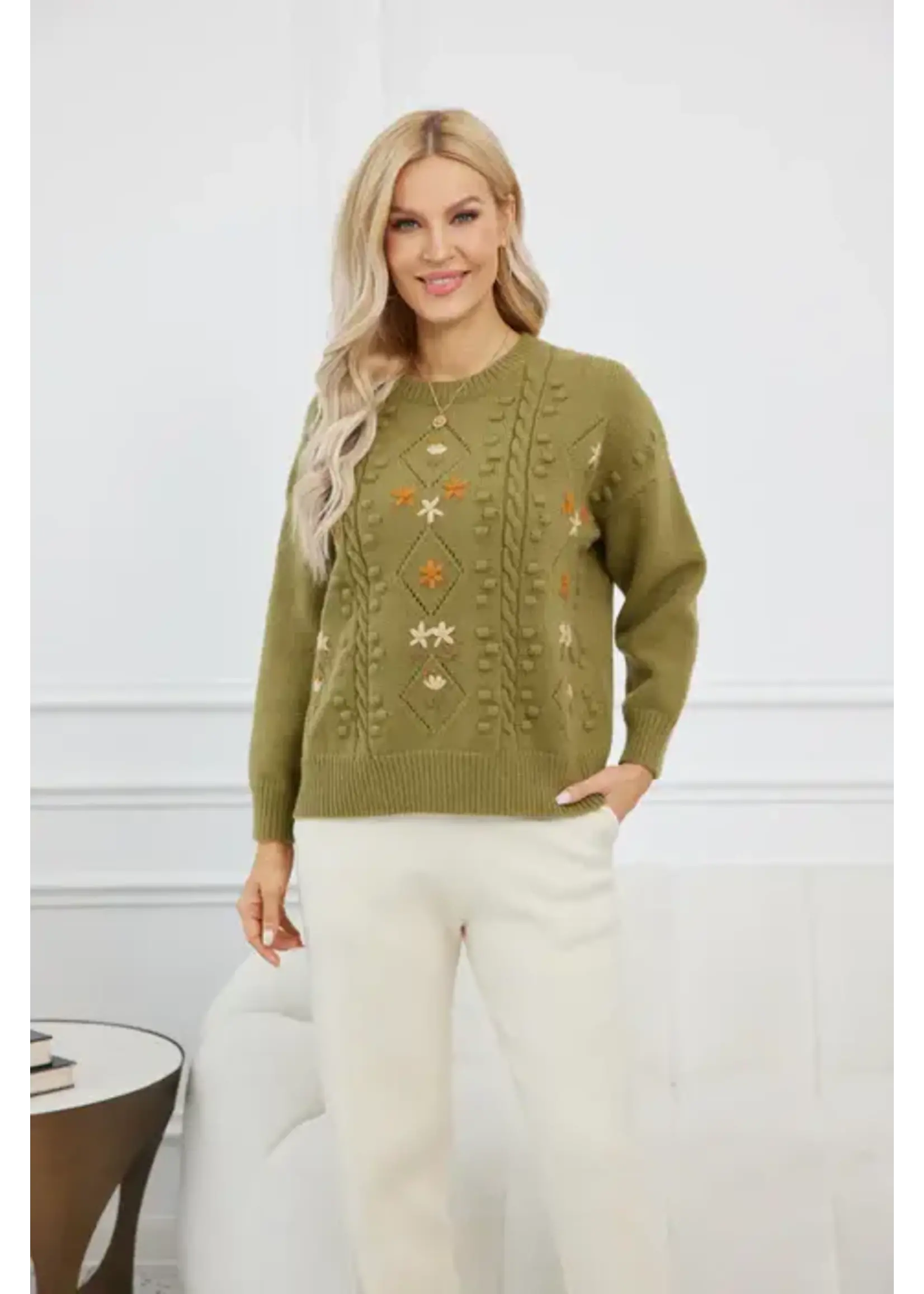ORANGE FASHION VILLAGE OFV F25 SKYLARS SWEATER