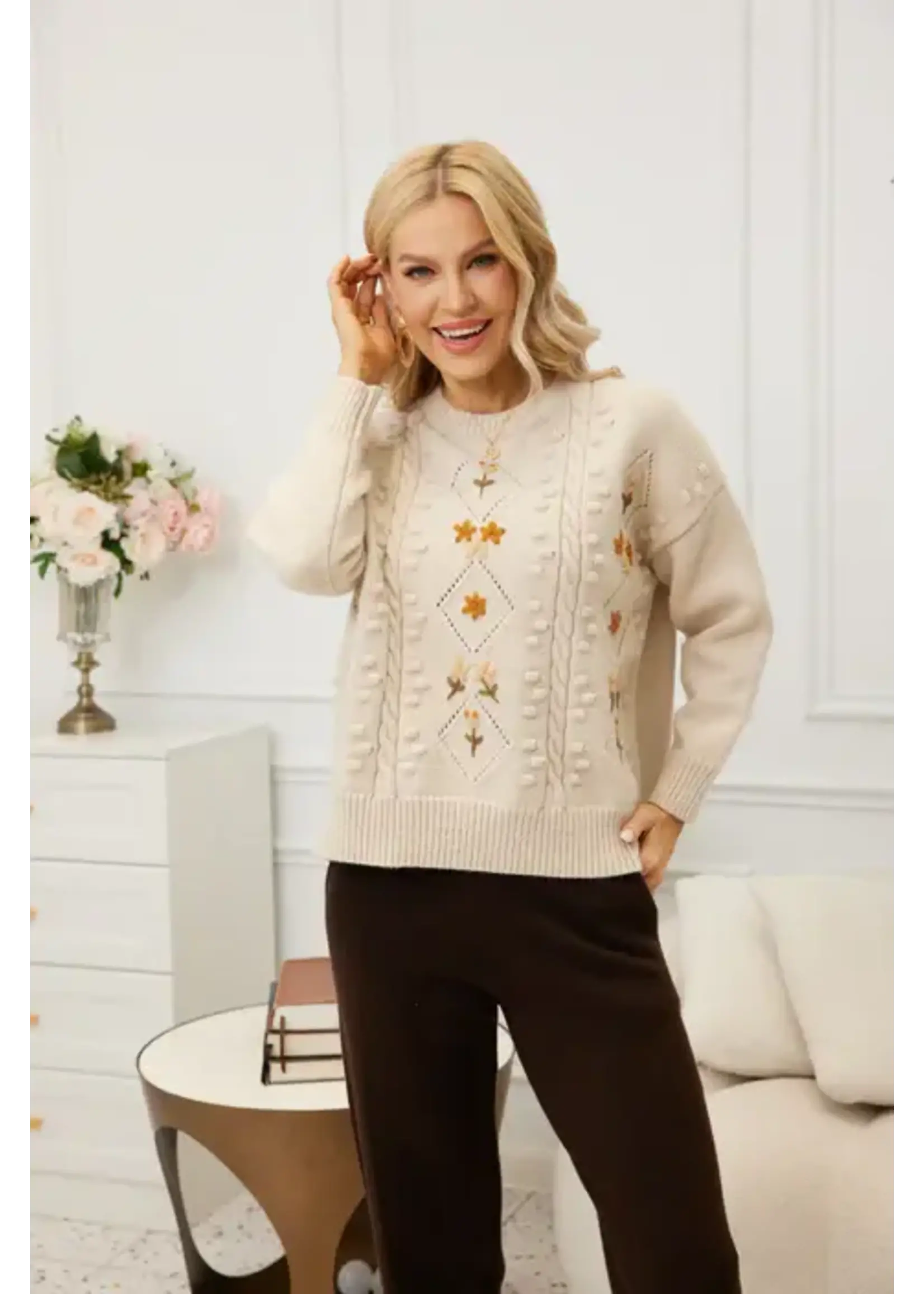 ORANGE FASHION VILLAGE OFV F25 SKYLARS SWEATER