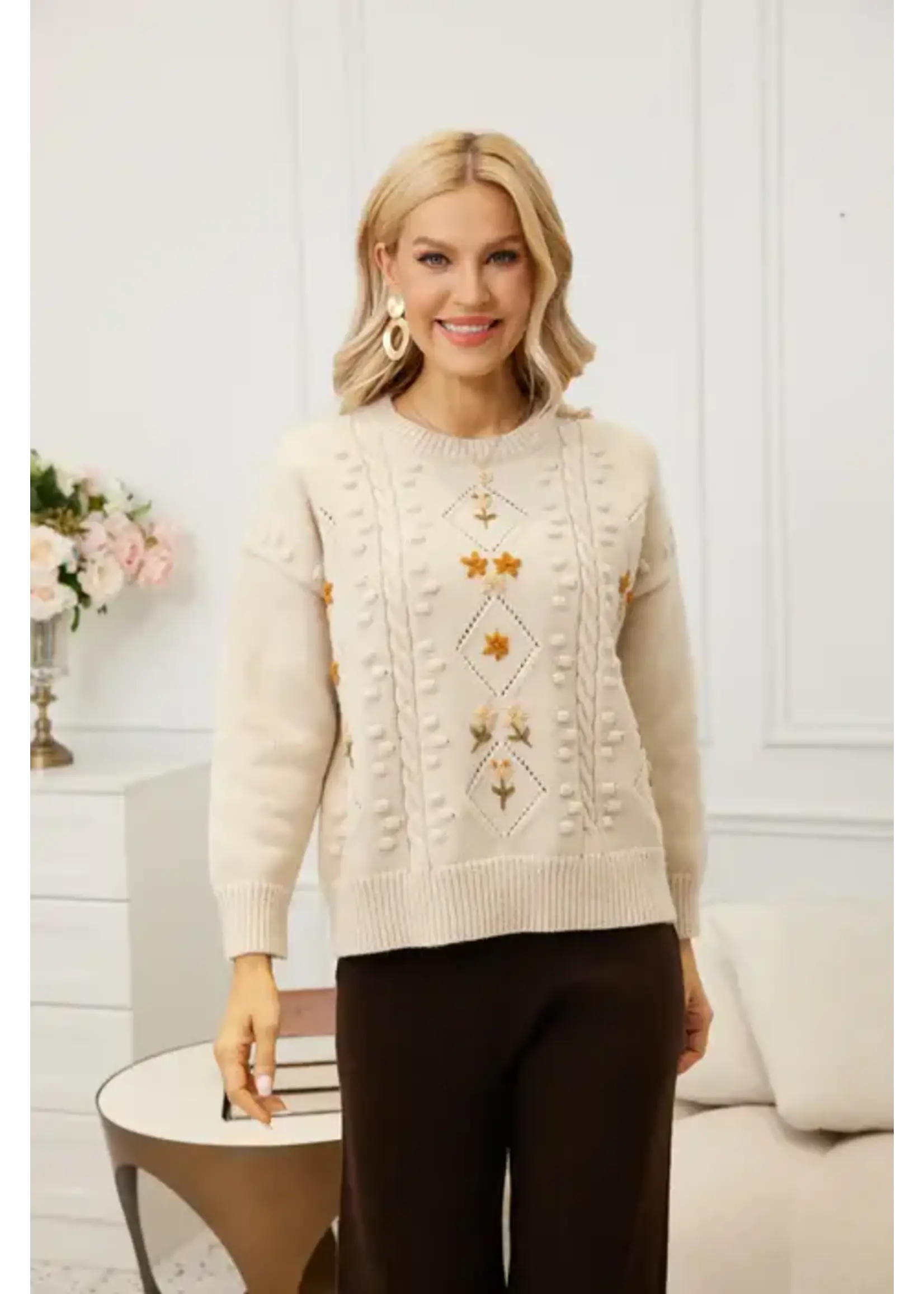 ORANGE FASHION VILLAGE OFV F25 SKYLARS SWEATER