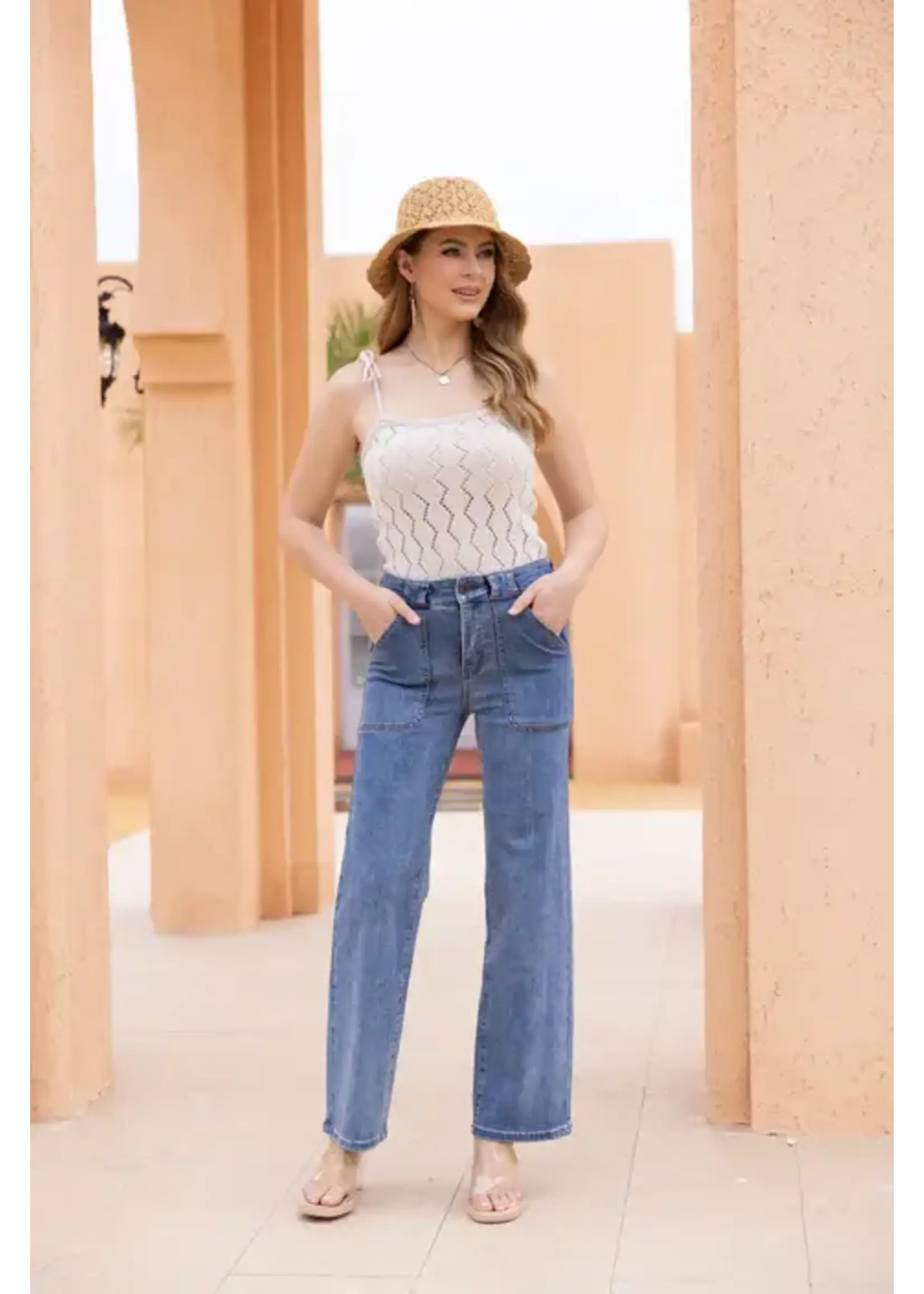 ORANGE FASHION VILLAGE OFV F25 4530 POCKET JEANS