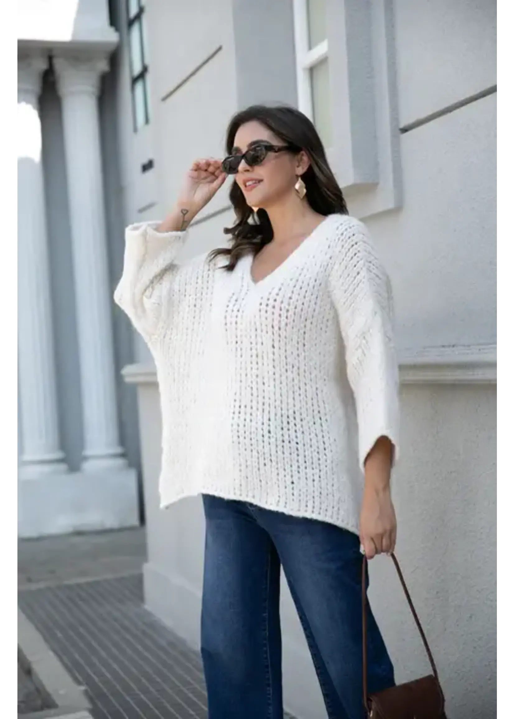 ORANGE FASHION VILLAGE OFV F25 ASTRID'S CHUNKY SWEATER