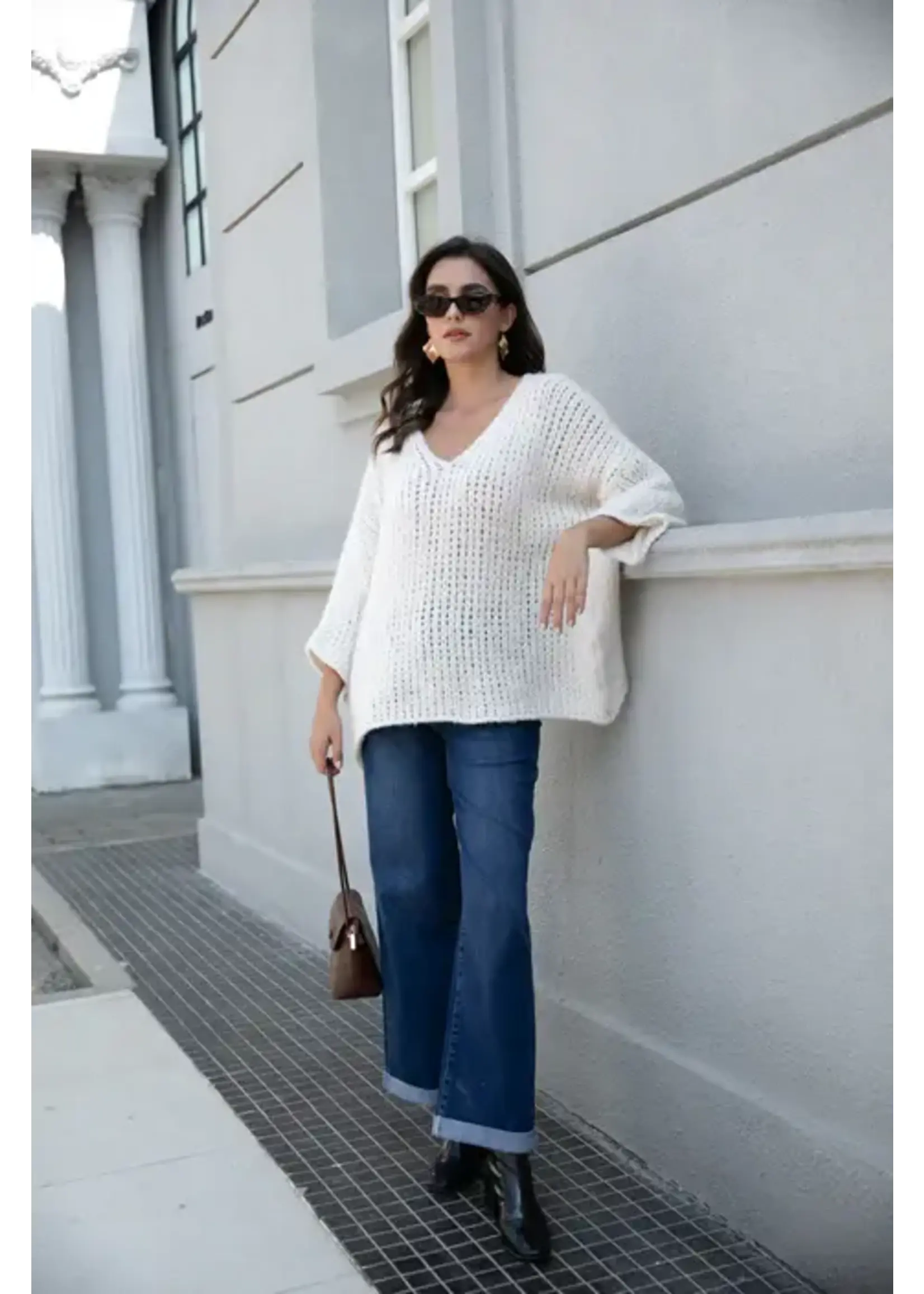 ORANGE FASHION VILLAGE OFV F25 ASTRID'S CHUNKY SWEATER