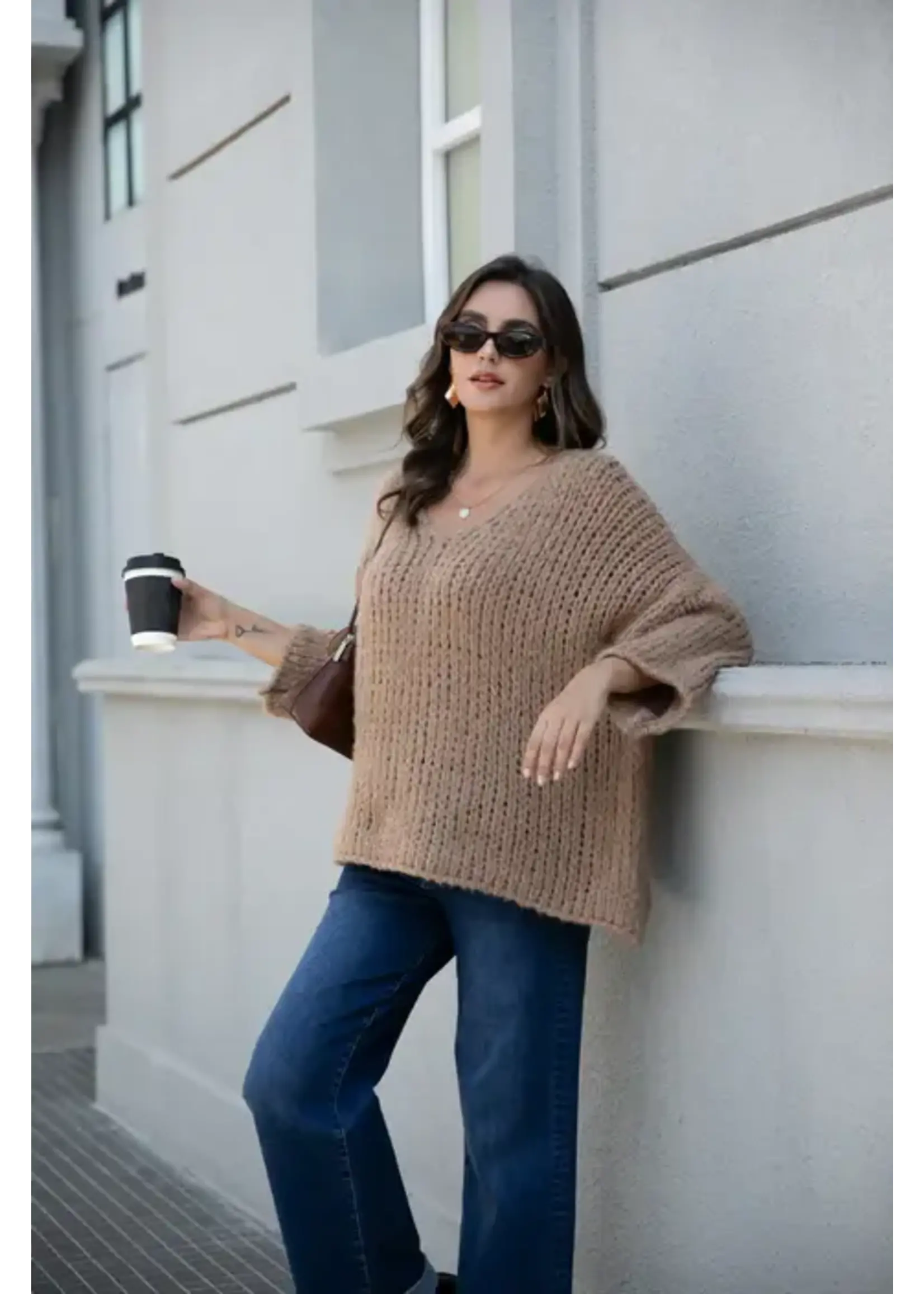 ORANGE FASHION VILLAGE OFV F25 ASTRID'S CHUNKY SWEATER