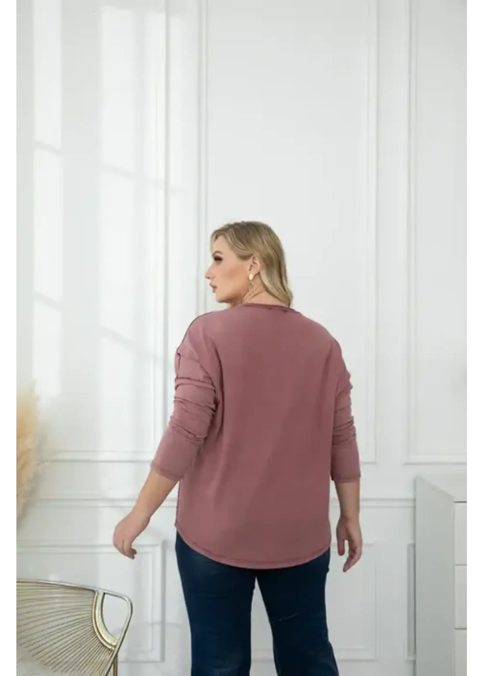 ORANGE FASHION VILLAGE OFV F25 NORA'S BOW SWEATER