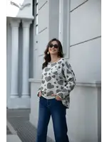 ORANGE FASHION VILLAGE OFV F25 LOVE YOURSELF SWEATER