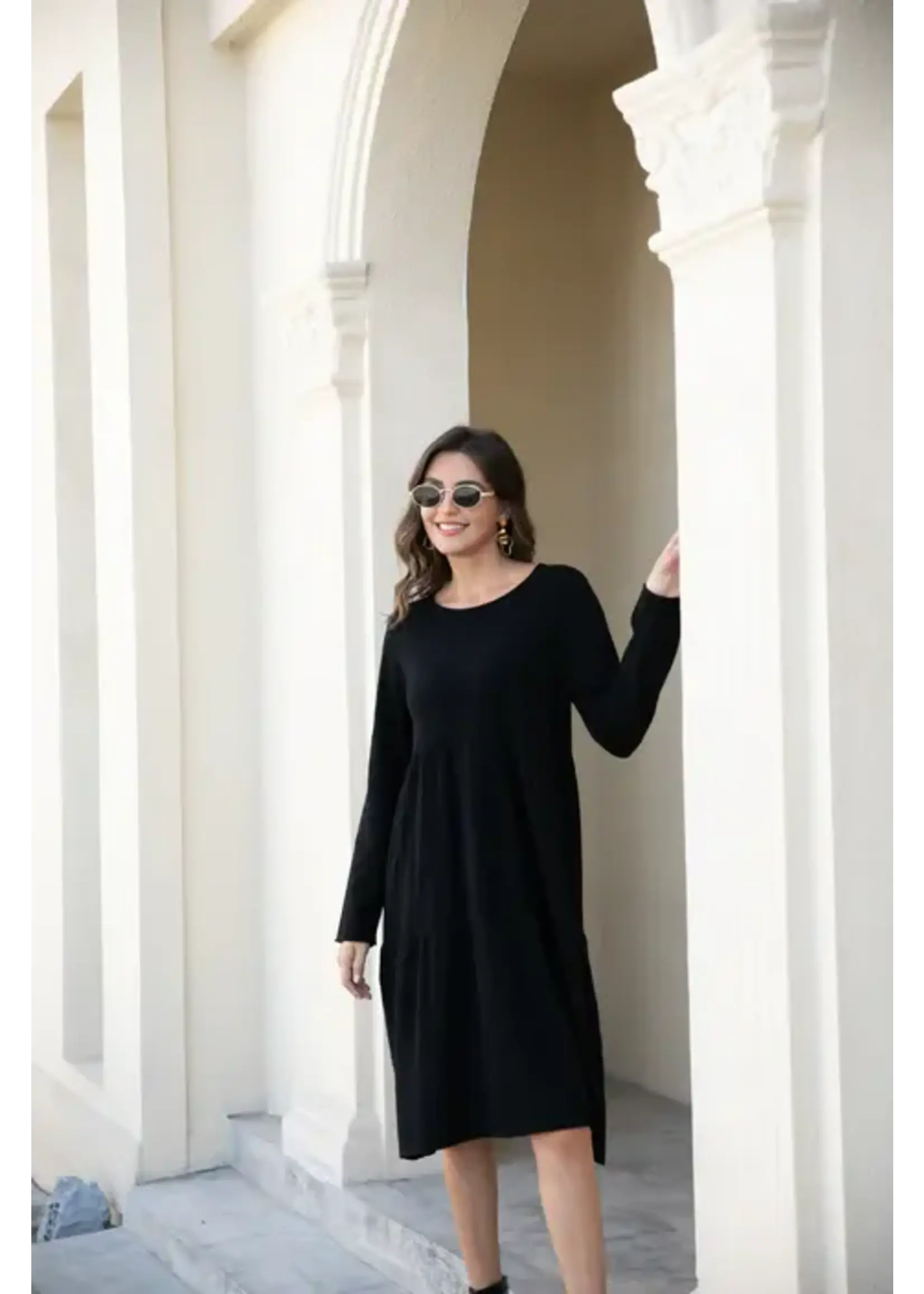 ORANGE FASHION VILLAGE OFV F25 GABRIELLAS KNIT DRESS