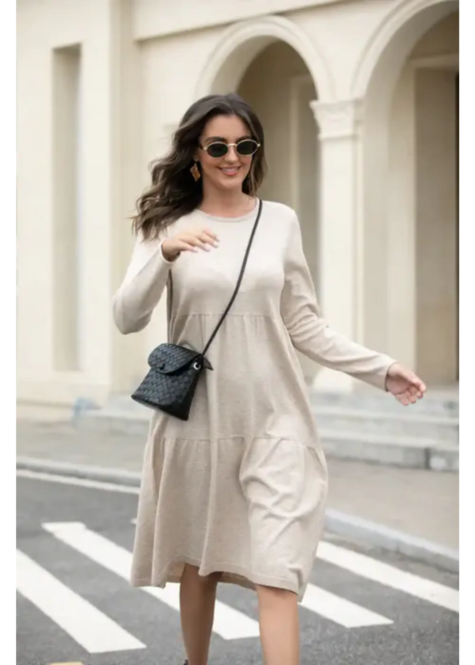 ORANGE FASHION VILLAGE OFV F25 GABRIELLAS KNIT DRESS