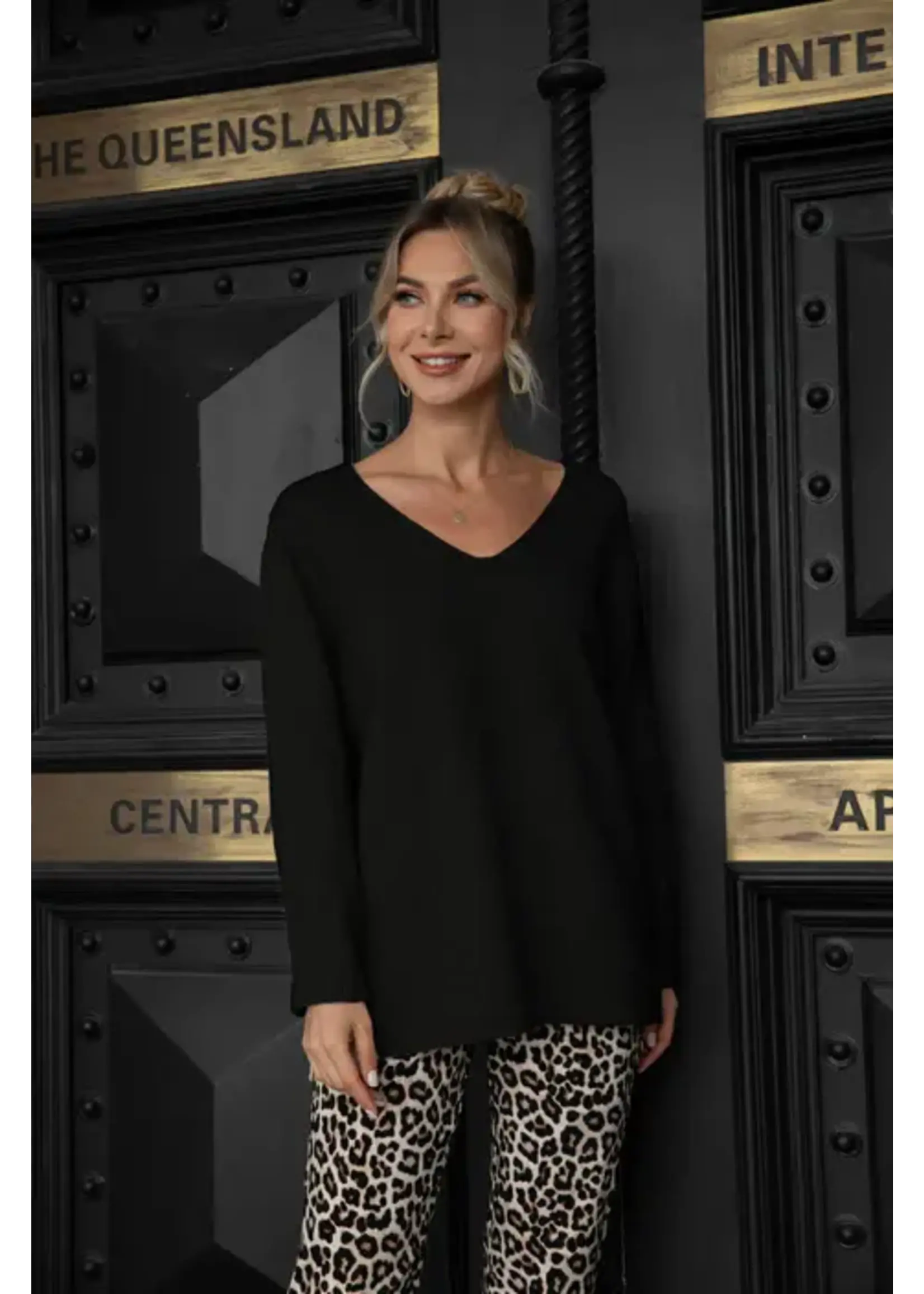 ORANGE FASHION VILLAGE OFV F25 LISA'S VNECK TUNIC