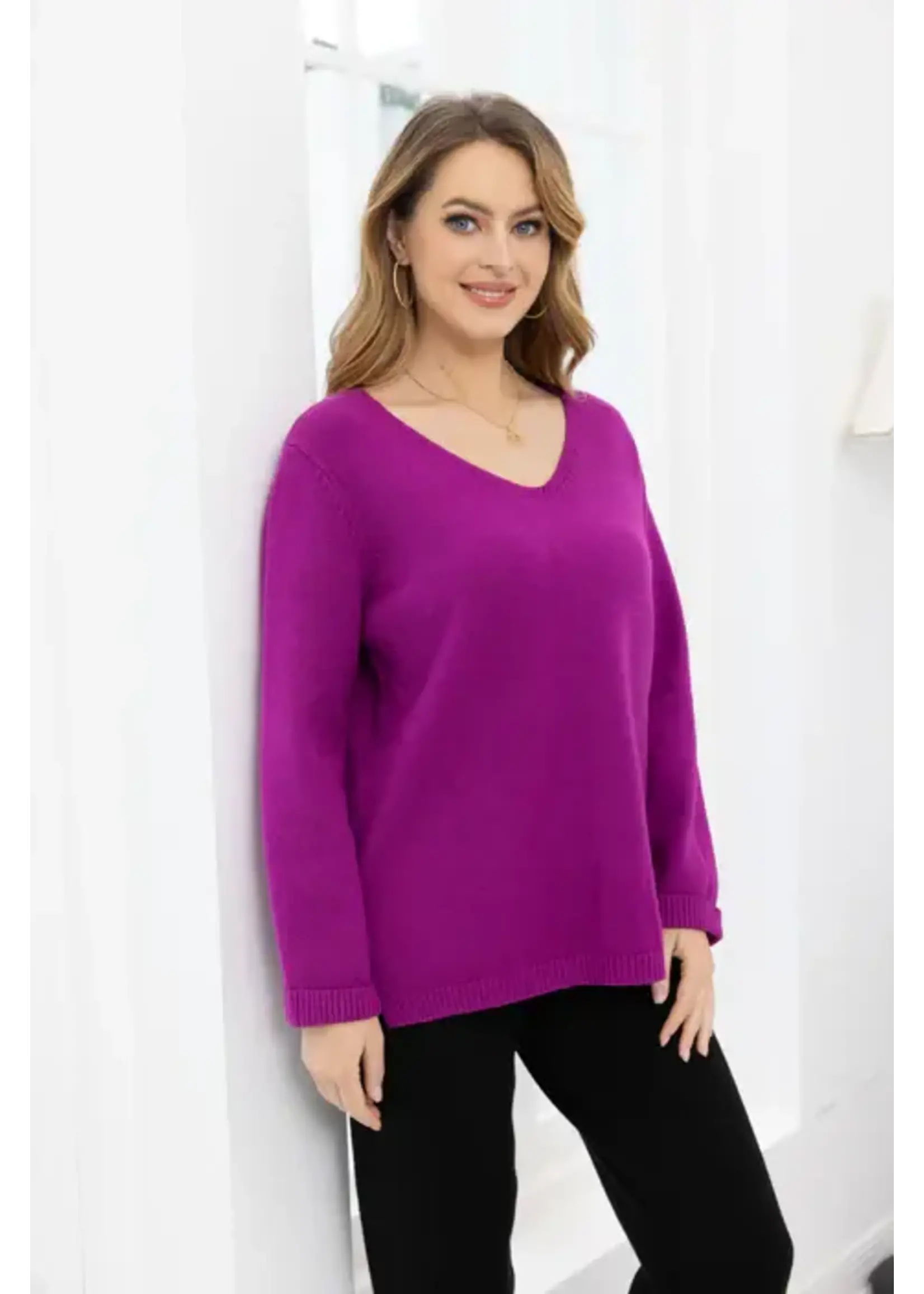 ORANGE FASHION VILLAGE OFV F25 LISA'S VNECK TUNIC