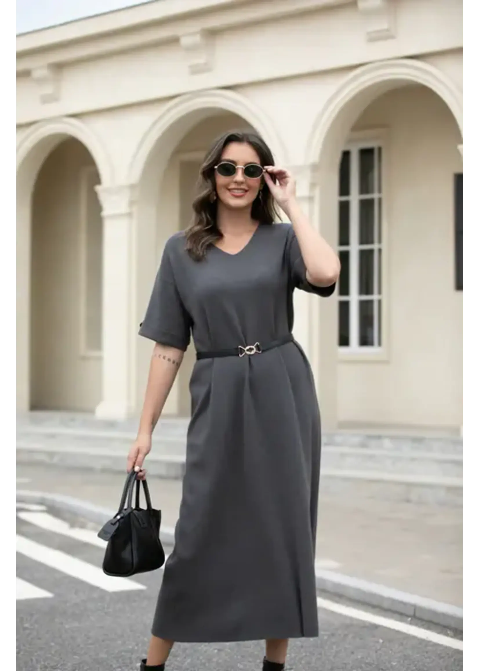 ORANGE FASHION VILLAGE OFV F25 MILA'S KNIT DRESS