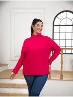 ORANGE FASHION VILLAGE OFV F25 KEIRA'S RIBBED KNIT SWEATER