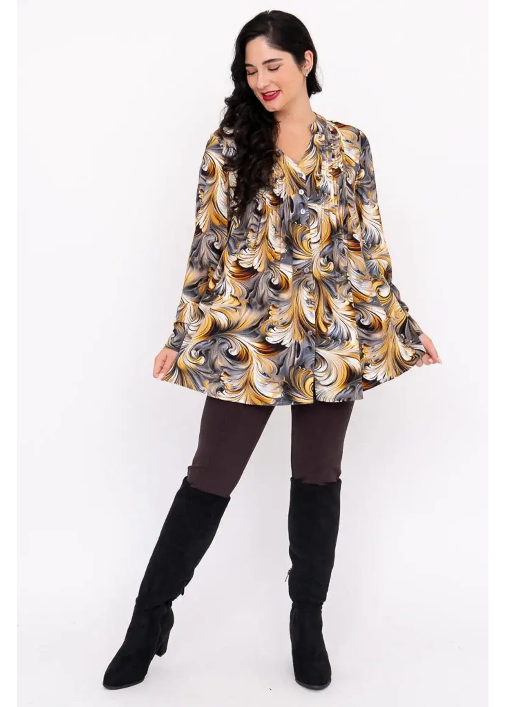 BLUE SKY BSK F25 MARGATE BLOUSE