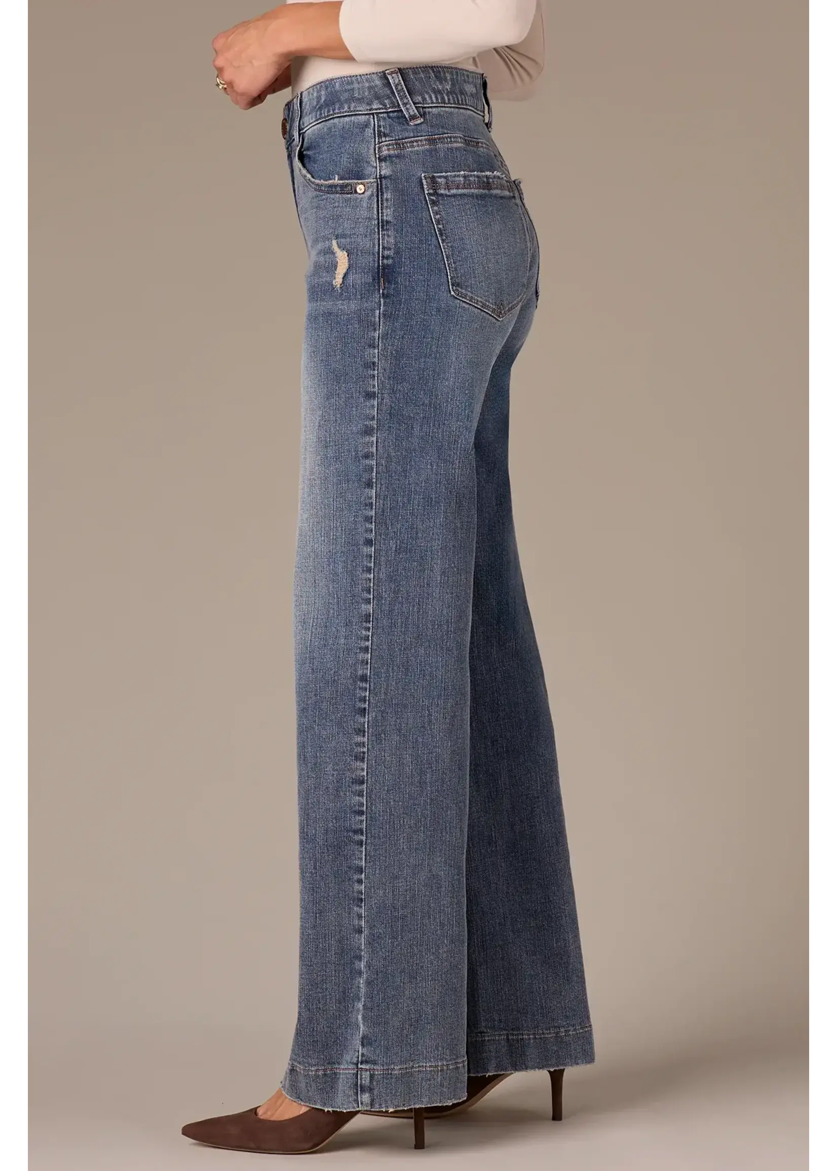 WIT & WISDOM W&W SAM HIGHRISE WIDE LEG