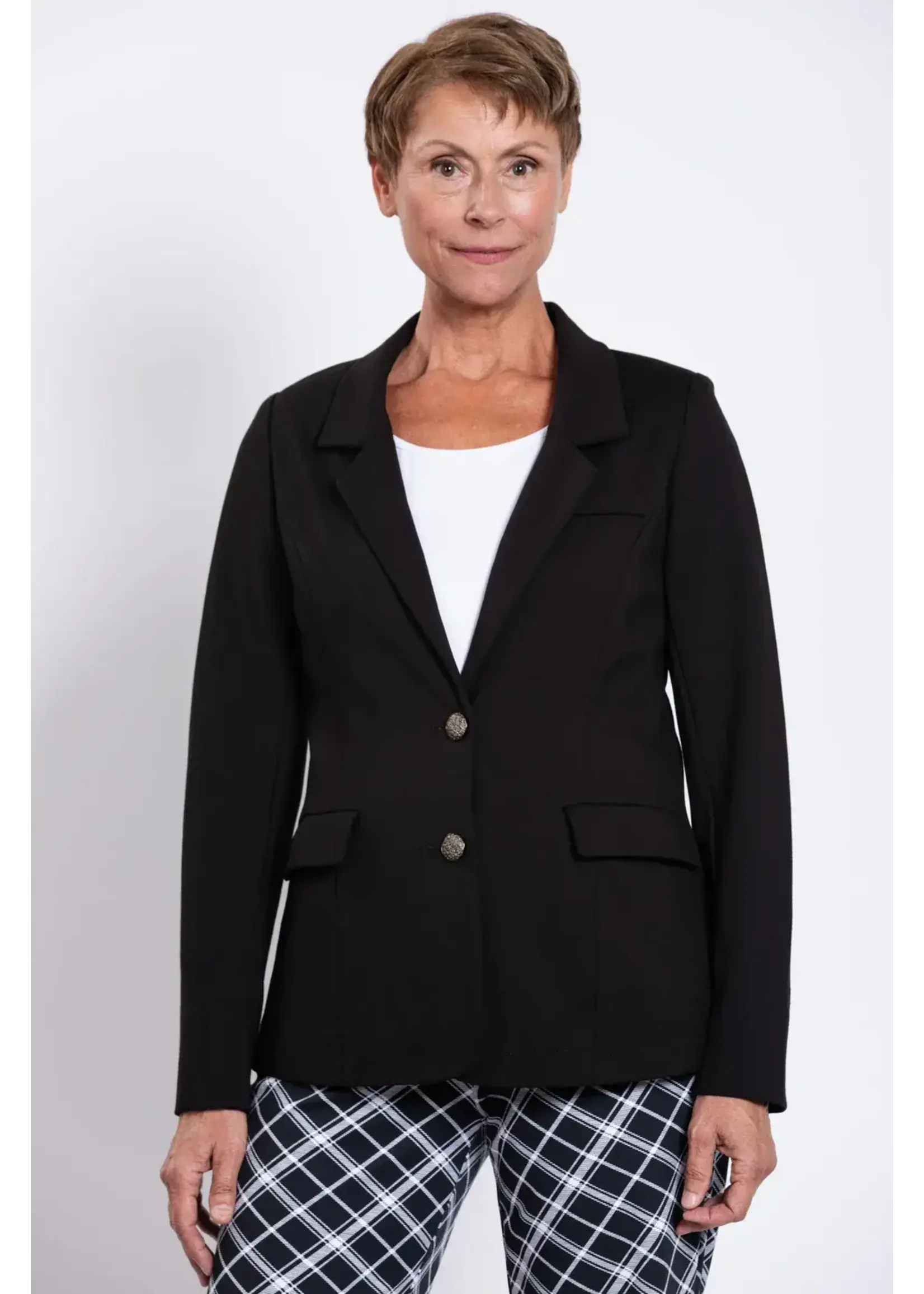BLUE SKY BSK F25 KACEY BLAZER BLACK