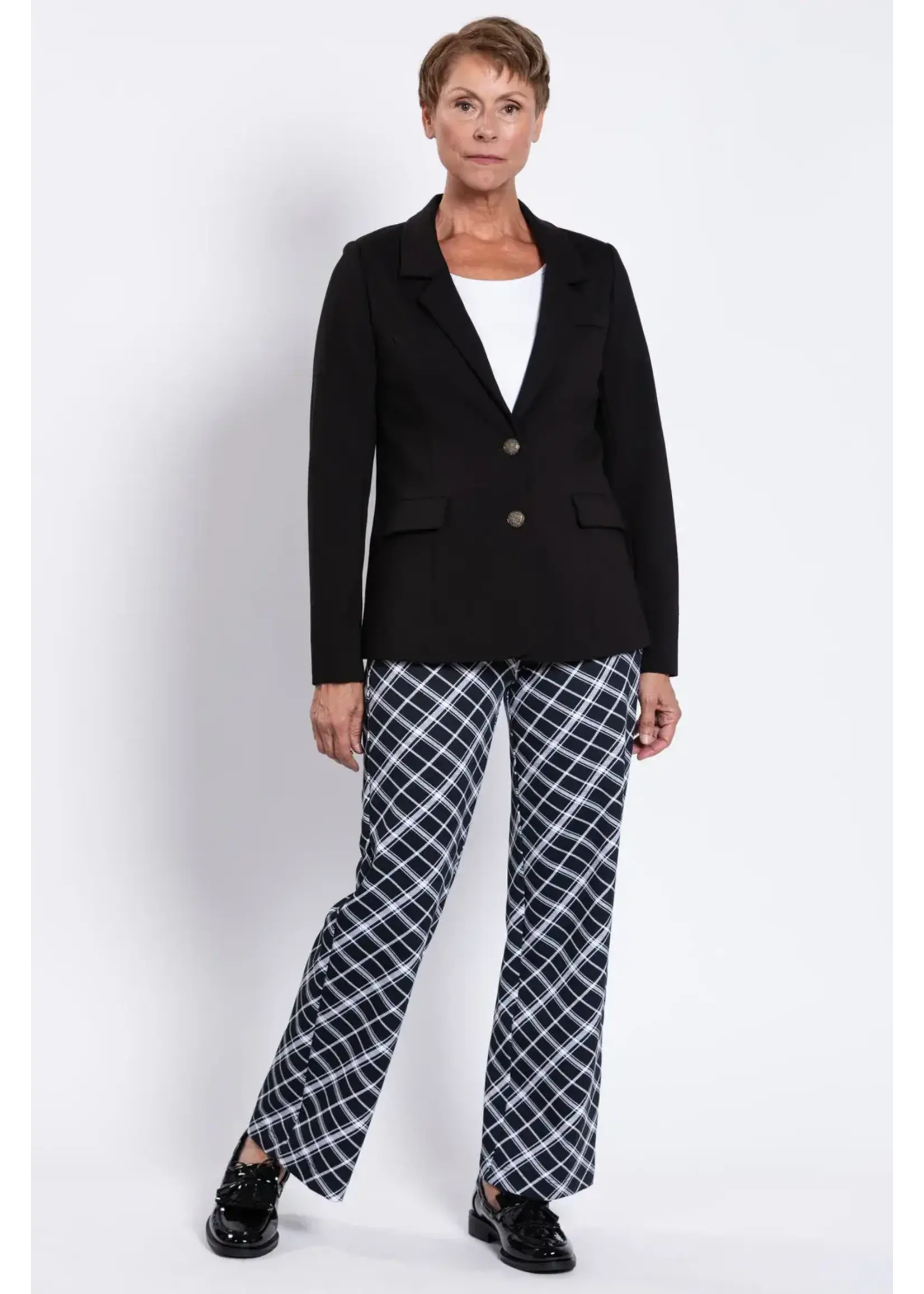 BLUE SKY BSK F25 KACEY BLAZER BLACK