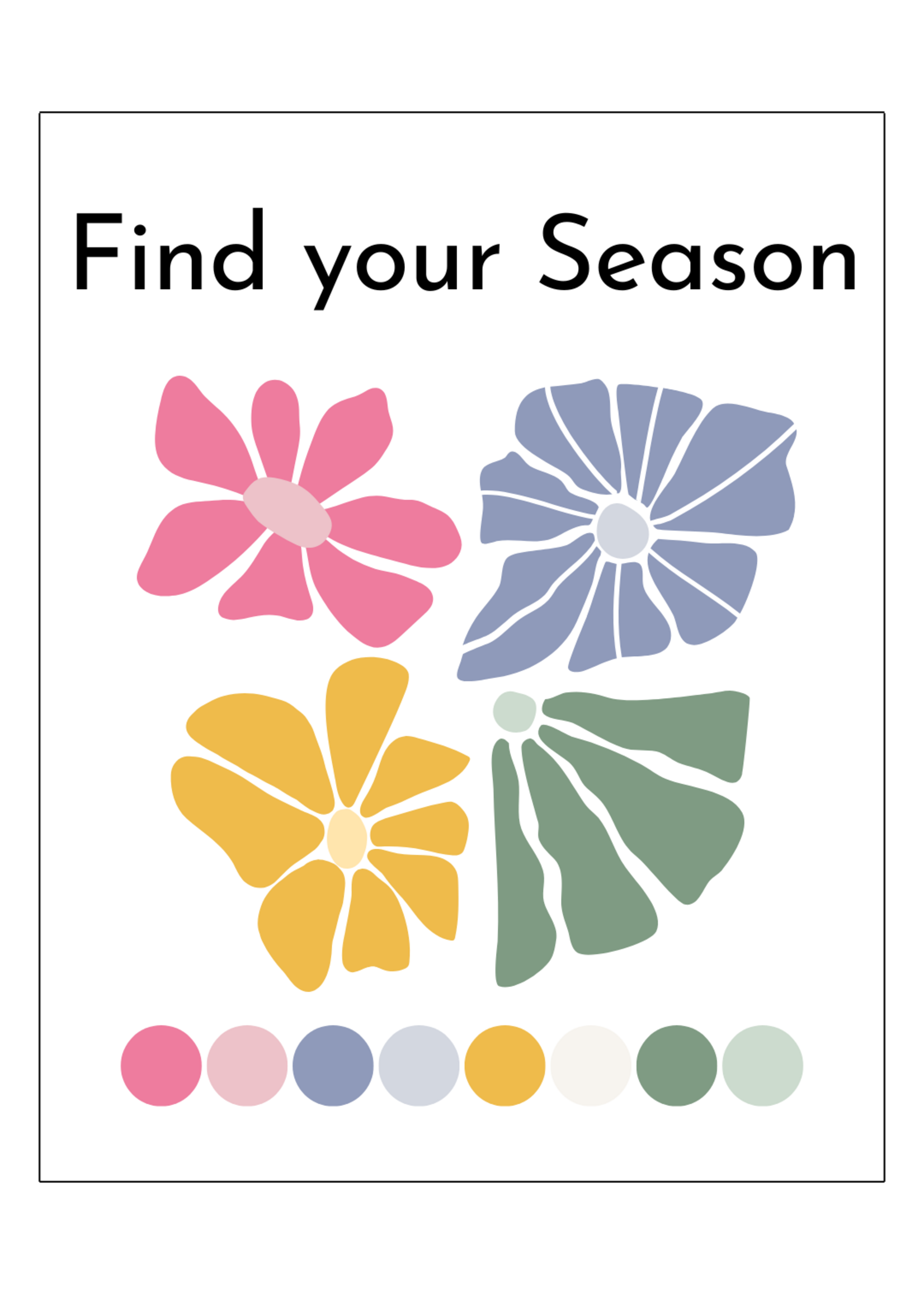MYRTLE Colour Sunday at Myrtle — Find Your Season! 2:15pm