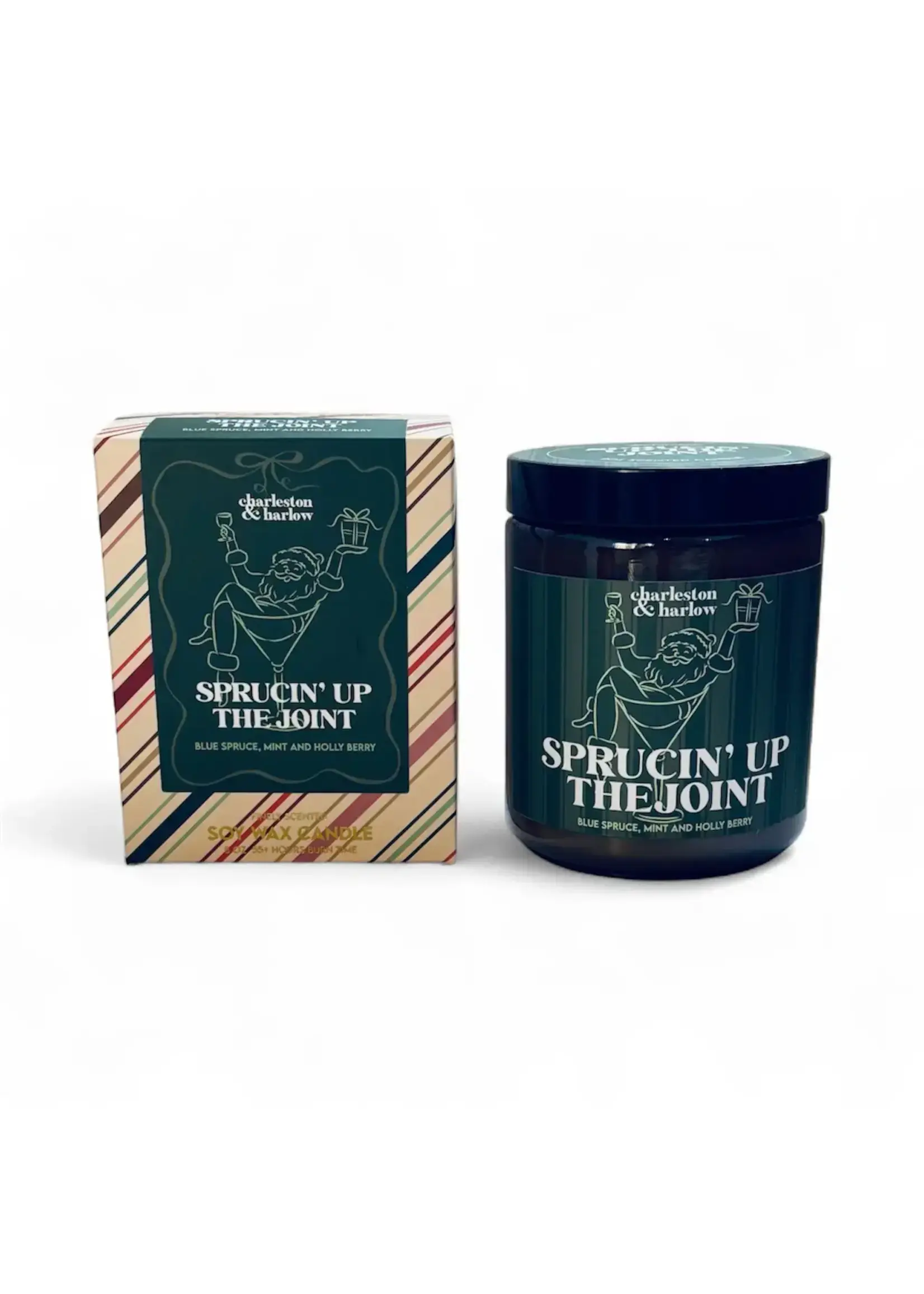 CHARLESTON & HARLOW C&H SPRUCIN' UP THE JOINT SOY CANDLE