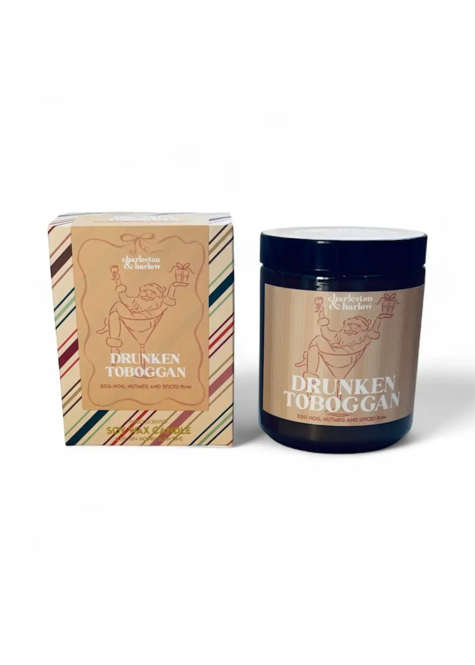 CHARLESTON & HARLOW C&H DRUNKEN TOBOGGAN SOY CANDLE