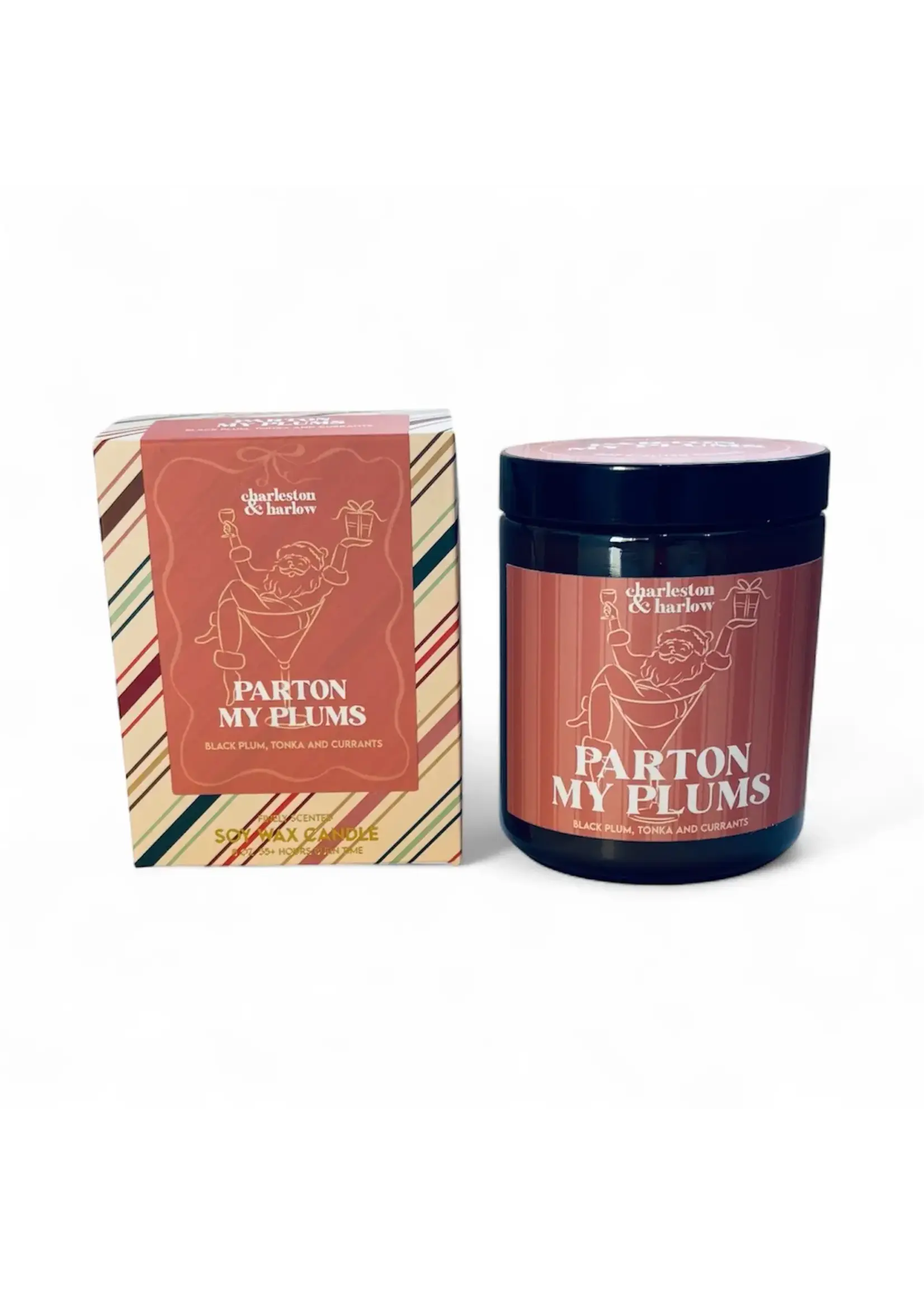 CHARLESTON & HARLOW C&H PARTON MY PLUMS SOY CANDLE