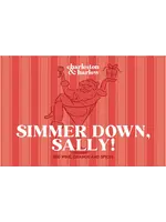 CHARLESTON & HARLOW C&H SIMMER DOWN SALLY  SOY CANDLE