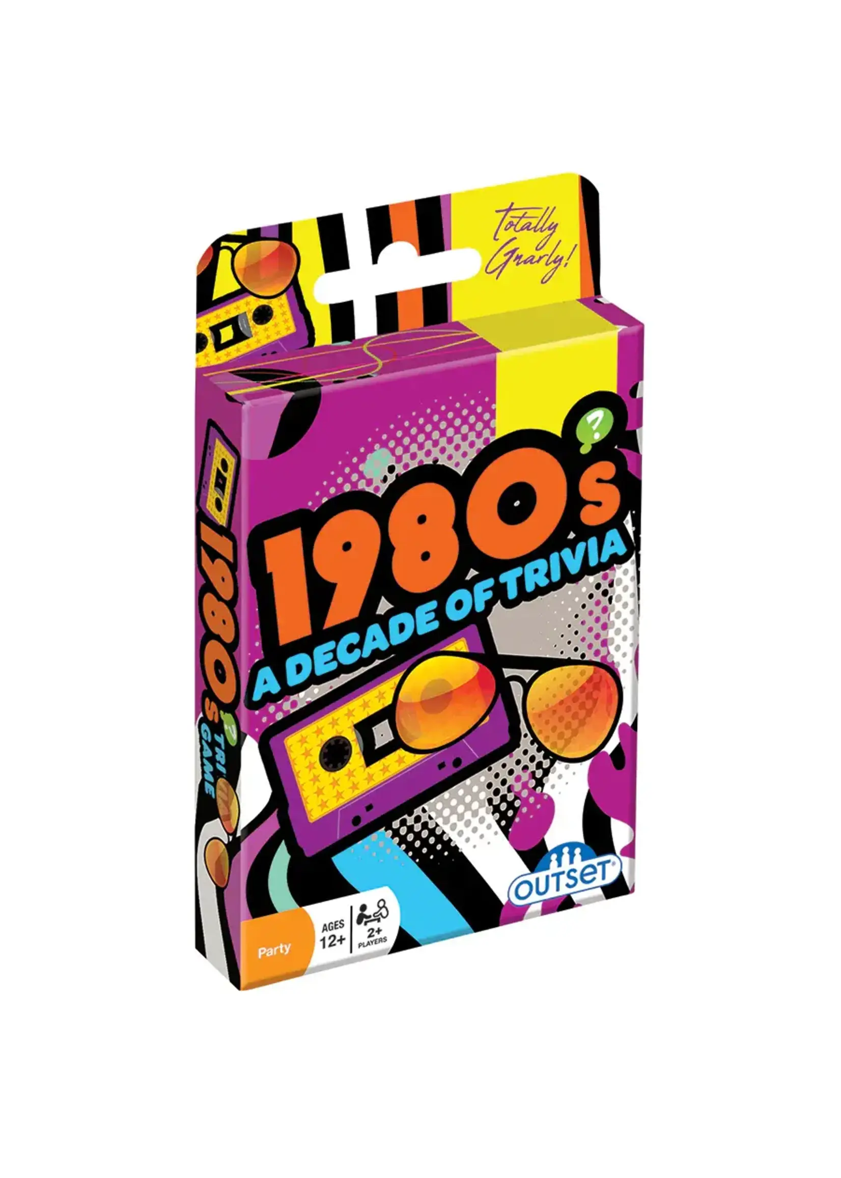 OUT 80'S TRIVIA CARD GAME